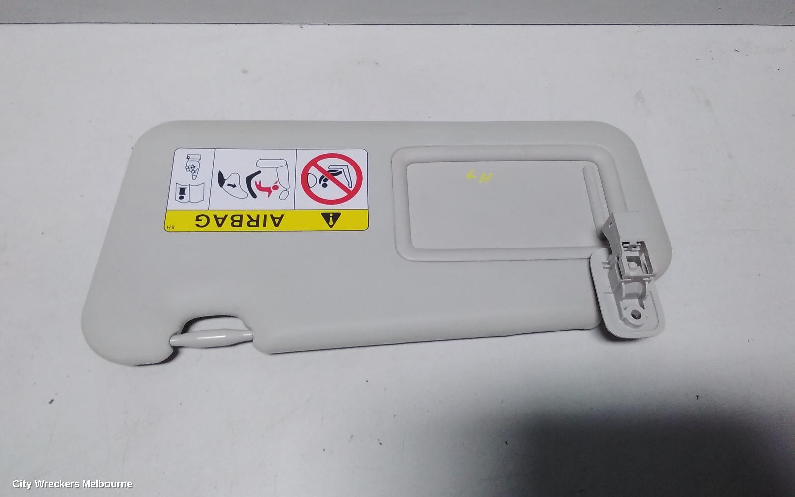 MAZDA CX3 SUNVISOR, DK, LH SIDE, 03/2015 ONWARDS