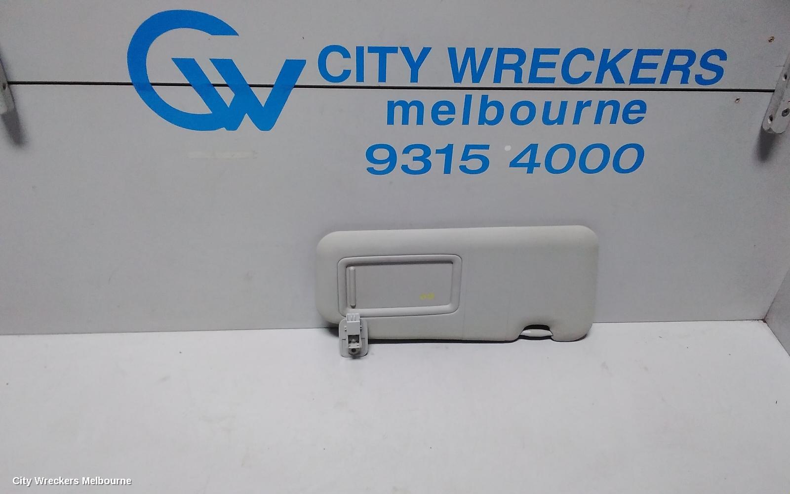 MAZDA CX3 SUNVISOR, DK, RH SIDE, 03/2015 ONWARDS