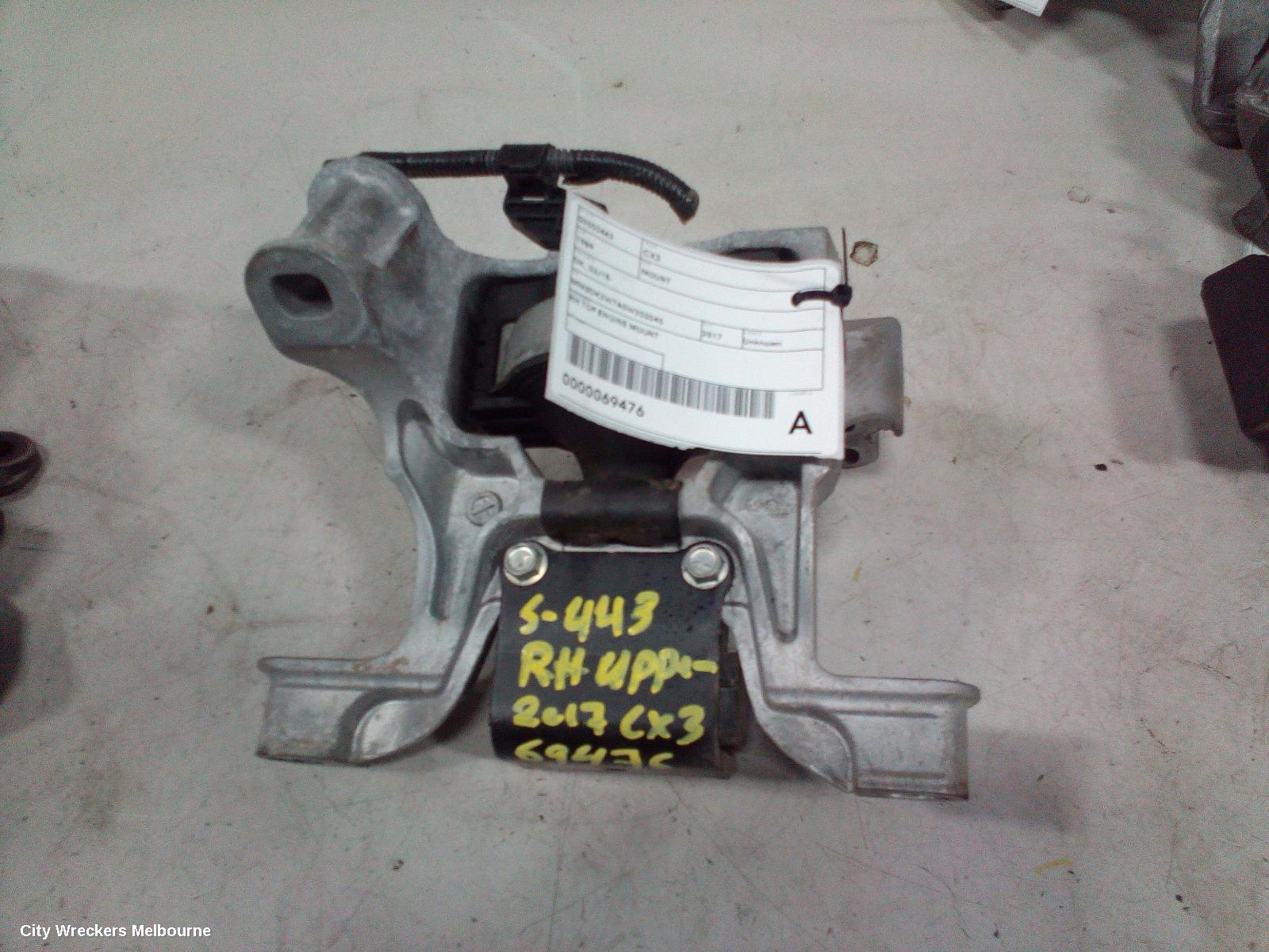 MAZDA CX3 MOUNT, DK, 03/2015 ONWARDS
