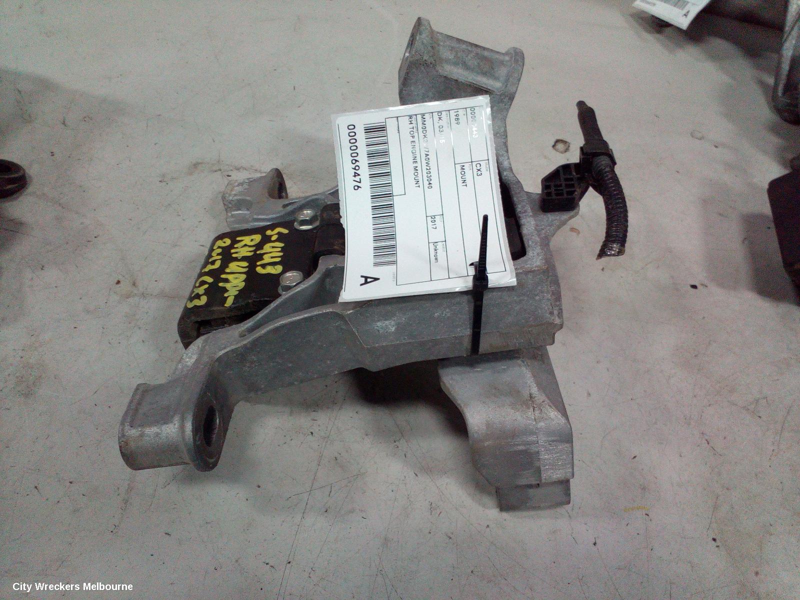 MAZDA CX3 MOUNT, DK, 03/2015 ONWARDS