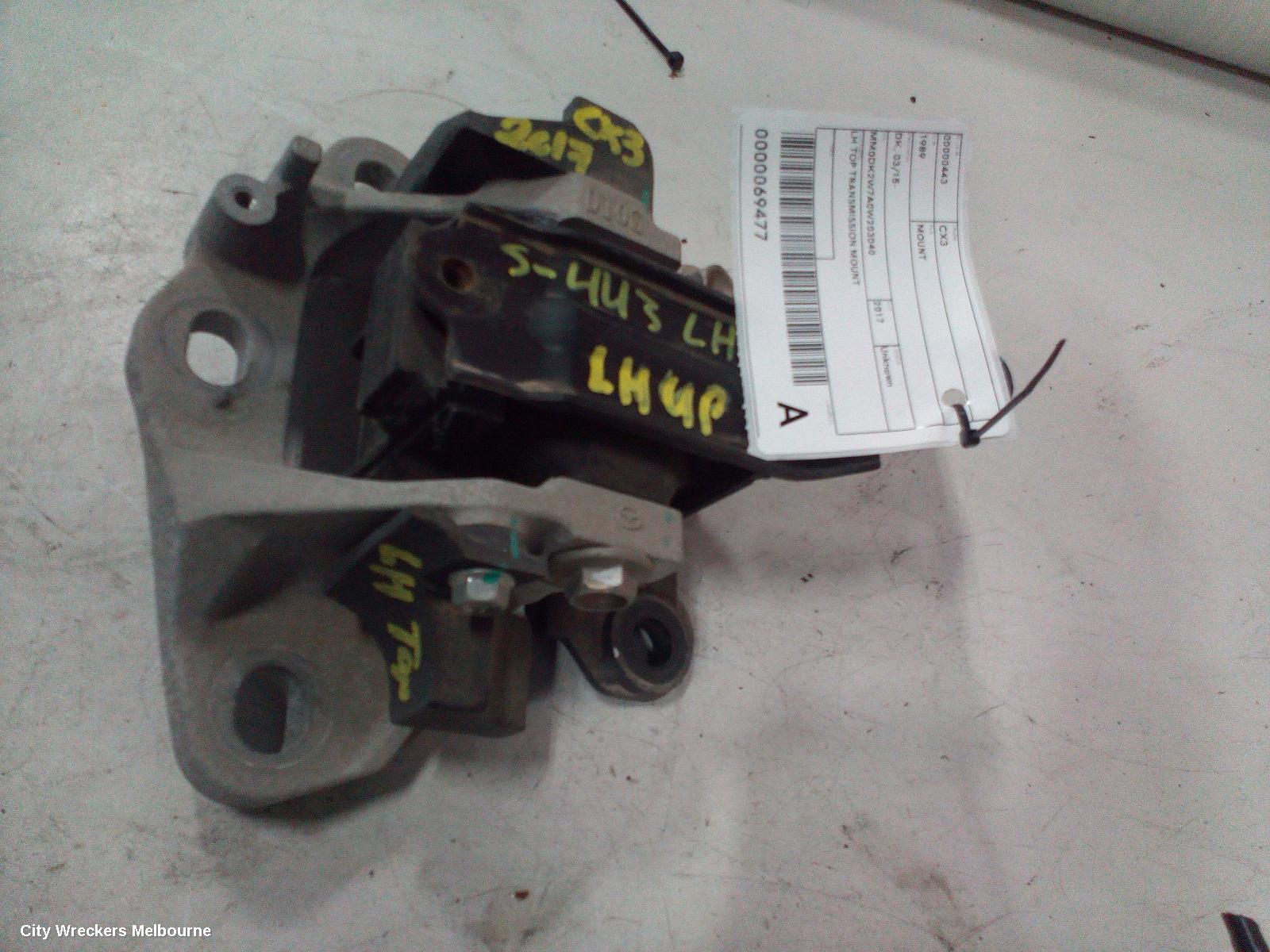 MAZDA CX3 MOUNT, DK, 03/2015 ONWARDS