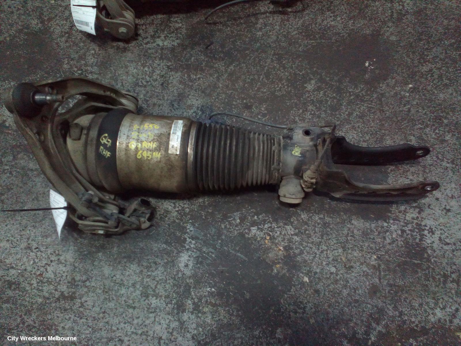 AUDI Q7 RIGHT FRONT STRUT, 4L, AIRBAG TYPE, 09/2006 - 08/2015
