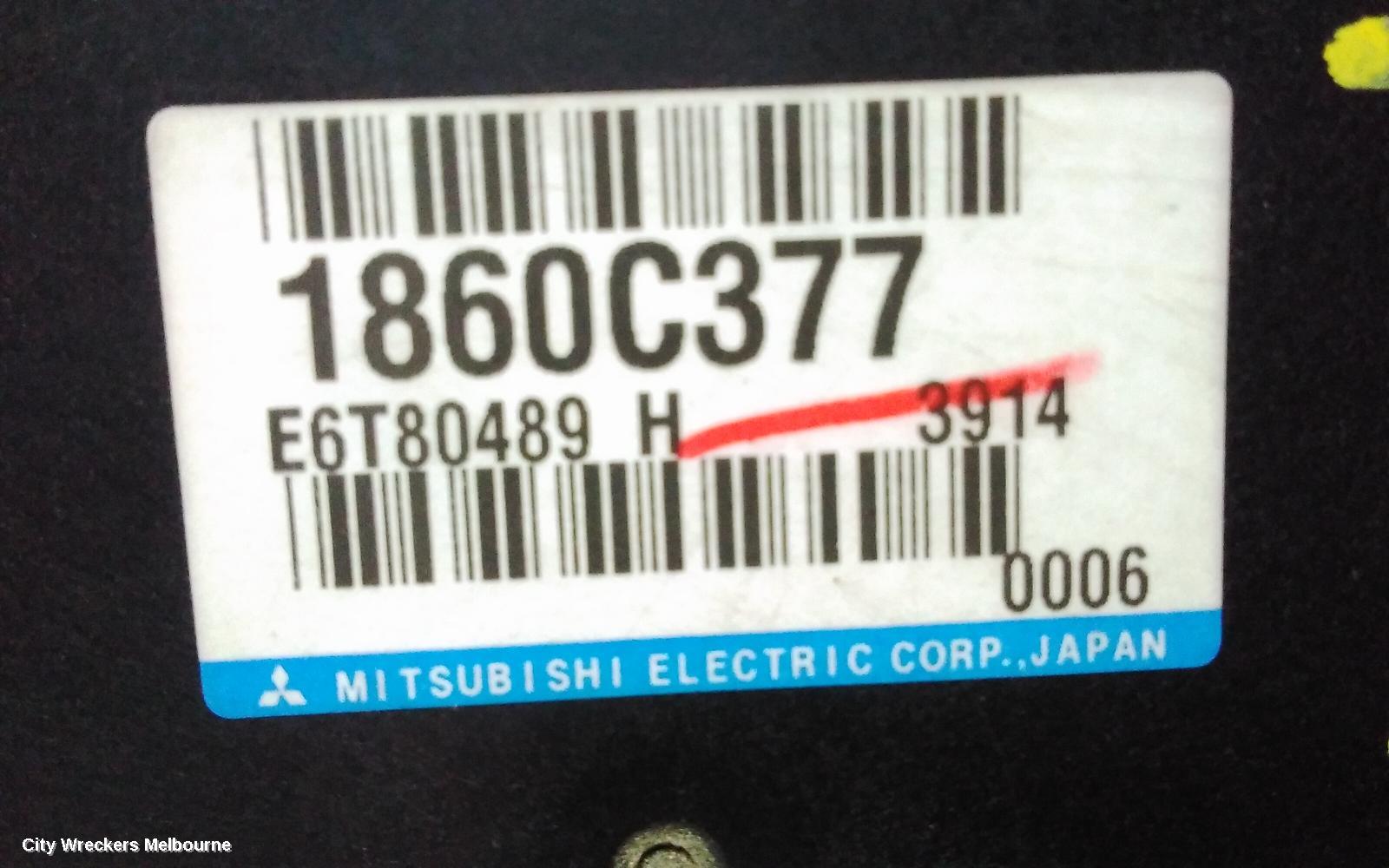 MITSUBISHI ASX ECU, ENGINE ECU, PETROL, AUTO T/M, ECU ONLY, XB-XC, 09/2012 ONWARDS