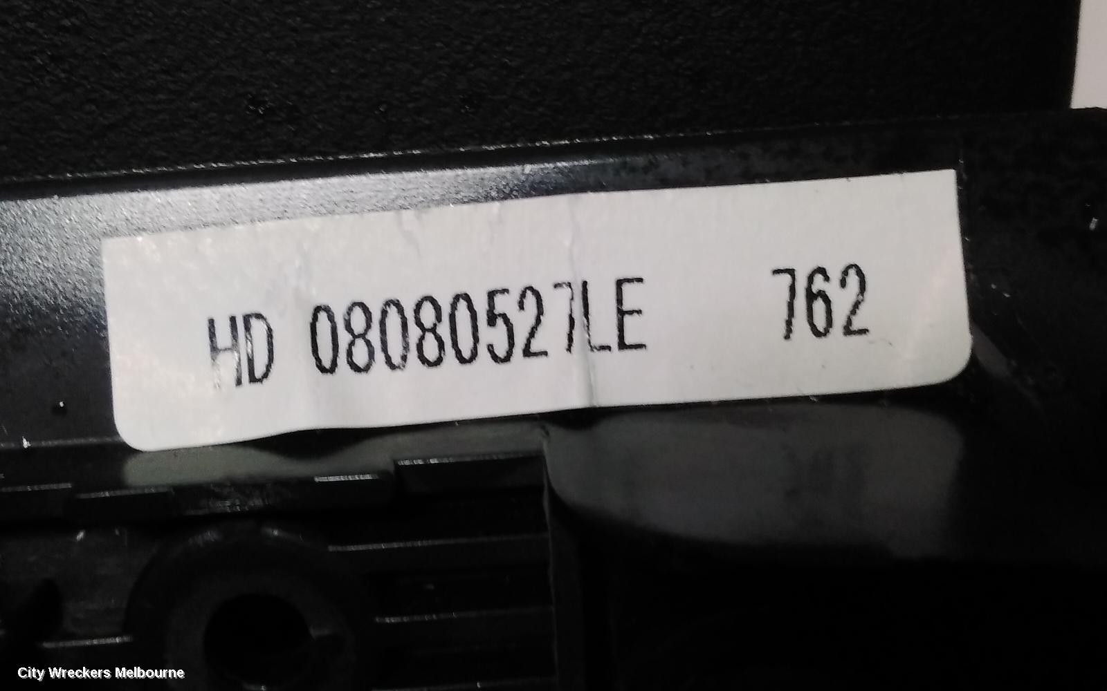 HOLDEN COMMODORE SUNVISOR, VE, LH SIDE, DARK GREY, 08/2006 - 04/2013