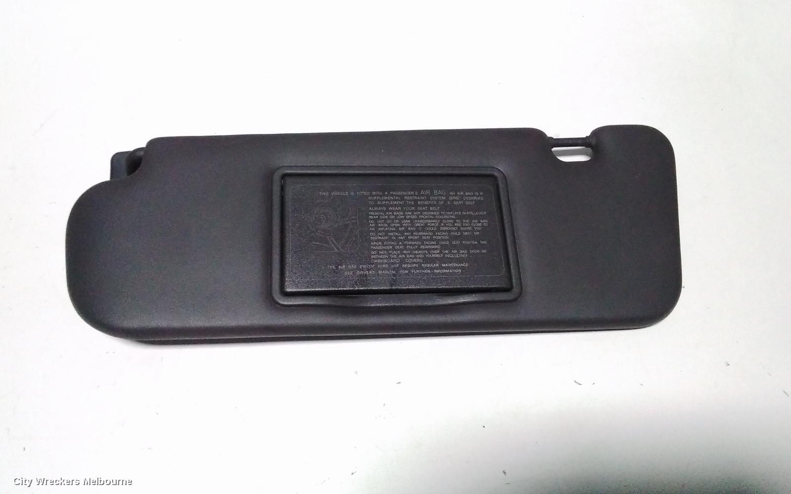 HOLDEN COMMODORE SUNVISOR, VE, LH SIDE, DARK GREY, 08/2006 - 04/2013