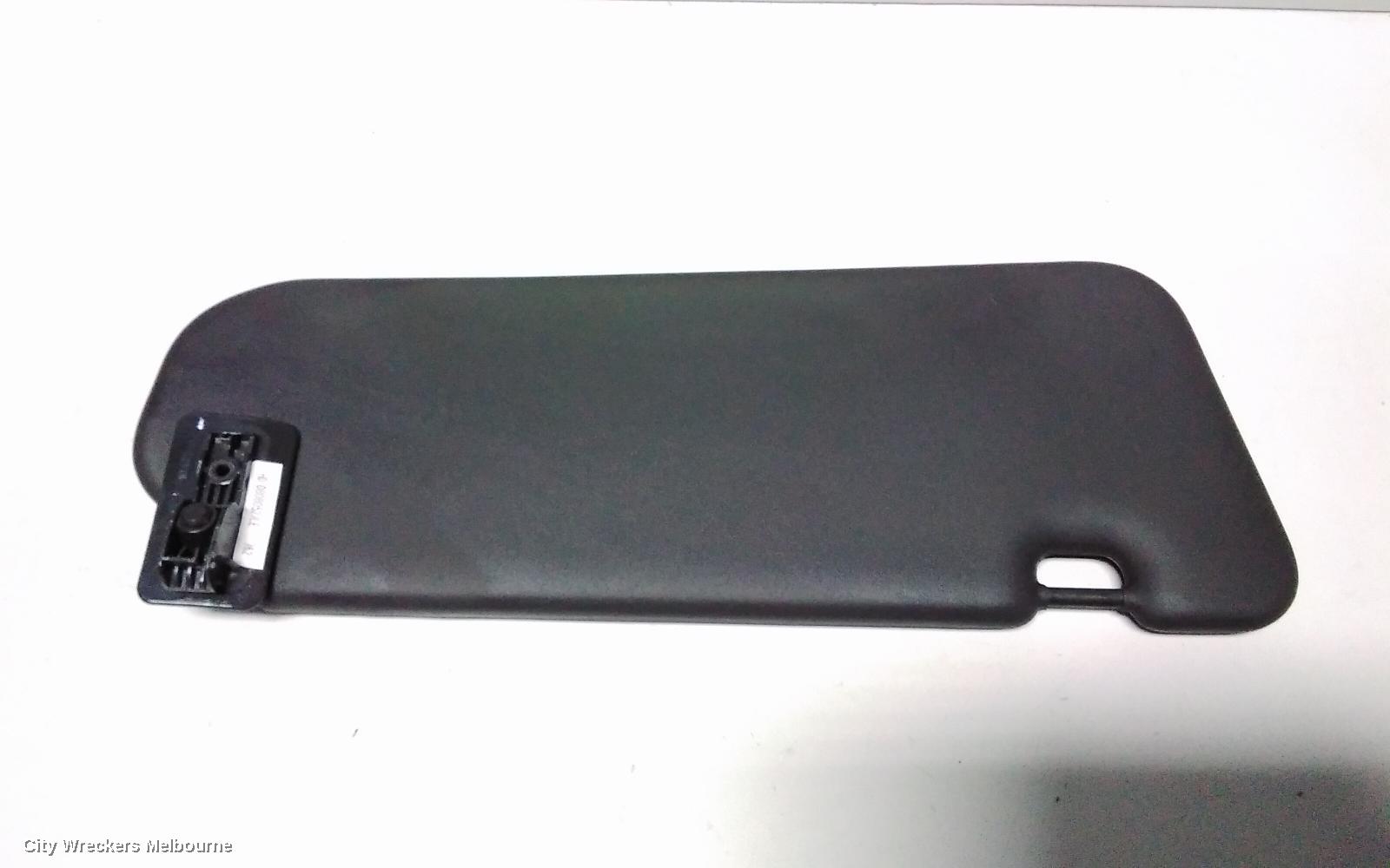 HOLDEN COMMODORE SUNVISOR, VE, LH SIDE, DARK GREY, 08/2006 - 04/2013