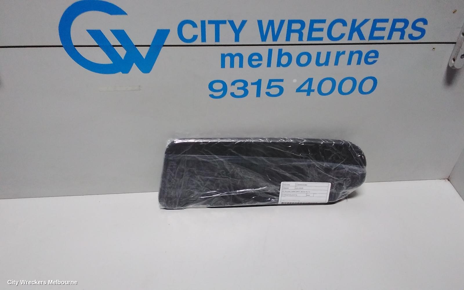 HOLDEN COMMODORE SUNVISOR, VE, RH SIDE, DARK GREY, 08/2006 - 04/2013