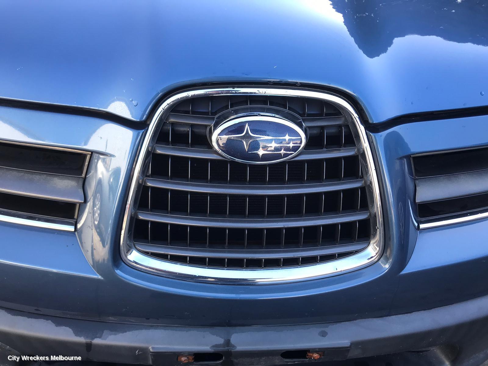 SUBARU TRIBECA REVERSE CAMERA, REVERSE CAMERA, B9, 10/2006 - 11/2007