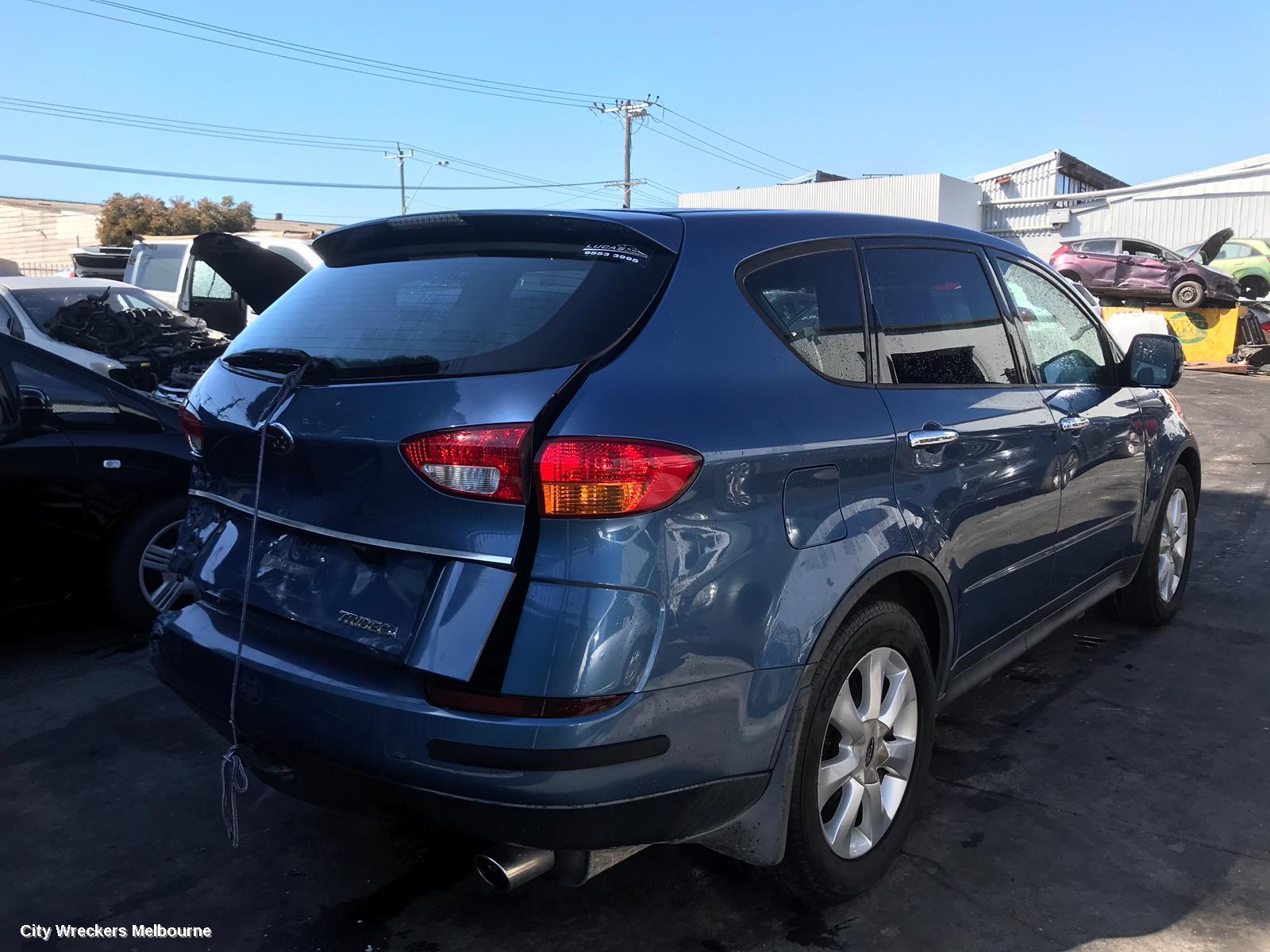 SUBARU TRIBECA REVERSE CAMERA, REVERSE CAMERA, B9, 10/2006 - 11/2007