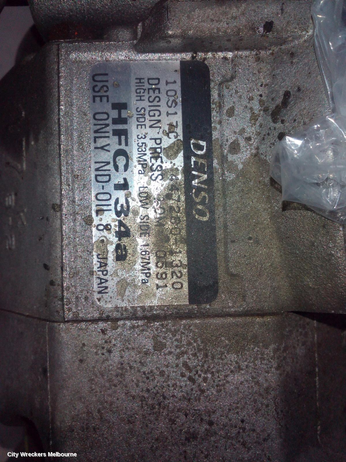 SUBARU OUTBACK A/C COMPRESSOR, 5TH GEN, 2.5, EJ25, PETROL (6TH VIN = 9), DENSO 10S17C, 09/2009 - 09/2012