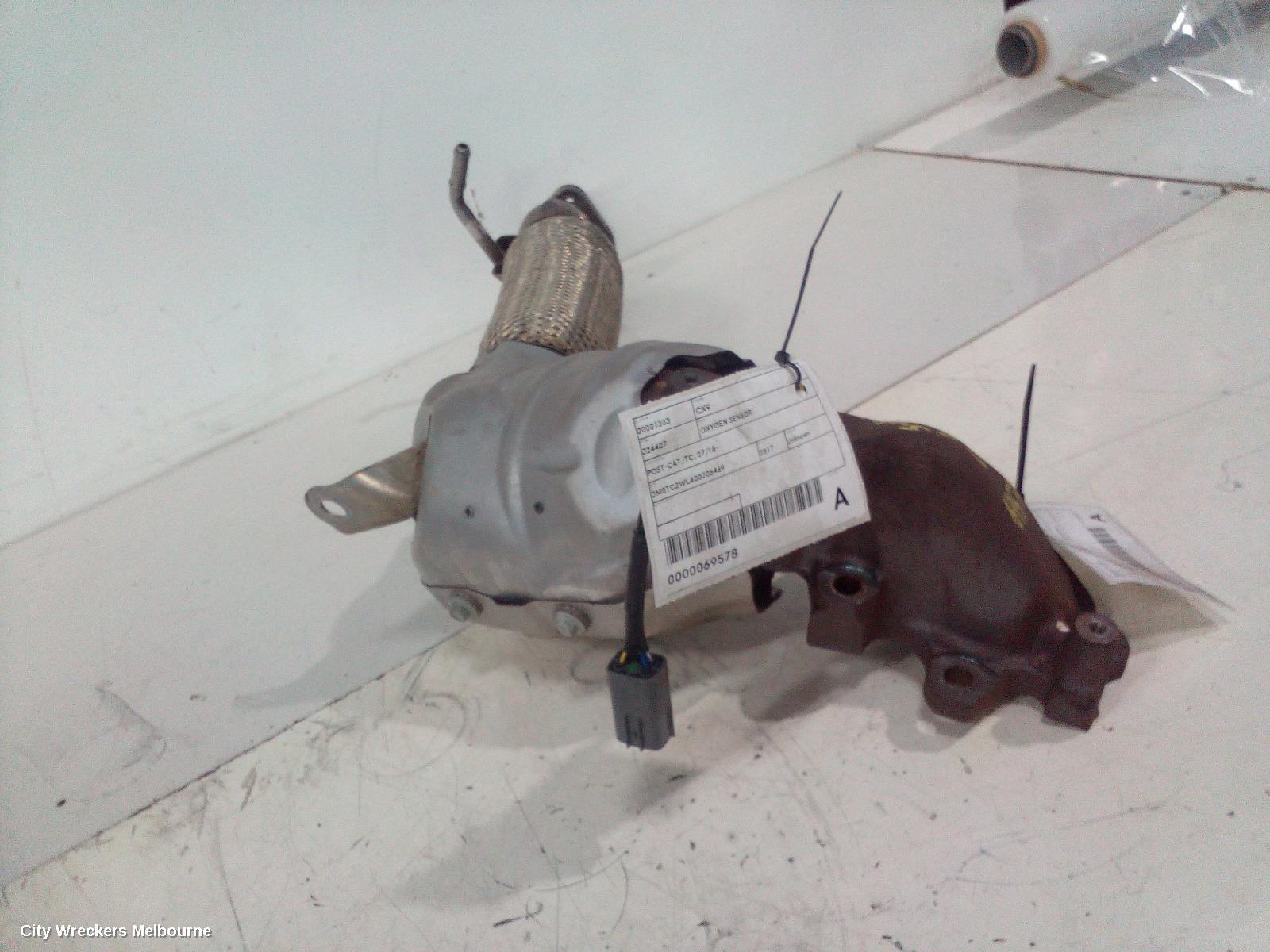 MAZDA CX9 CATALYTIC CONVERTER, DOWNPIPE-CAT TYPE, 2.5, PETROL, FWD, TC, 07/2016 ONWARDS