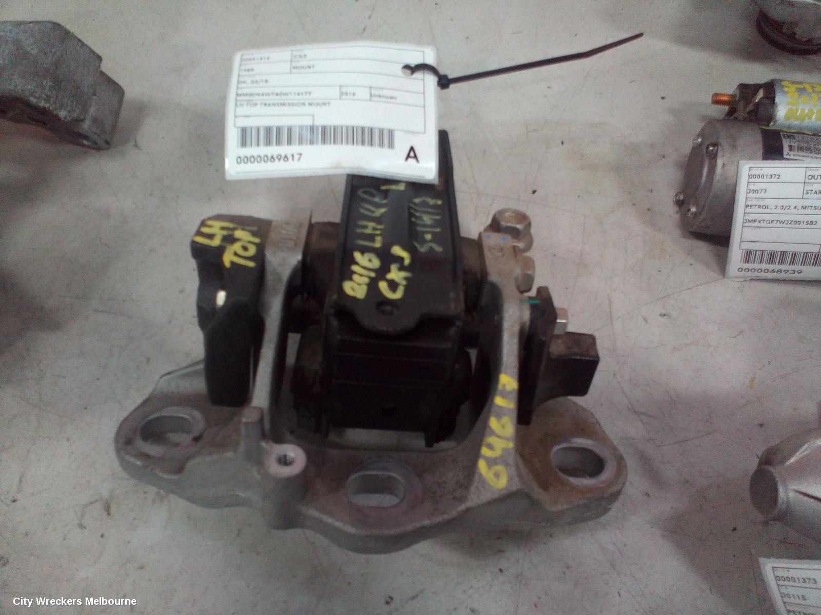 MAZDA CX3 MOUNT, DK, 03/2015 ONWARDS