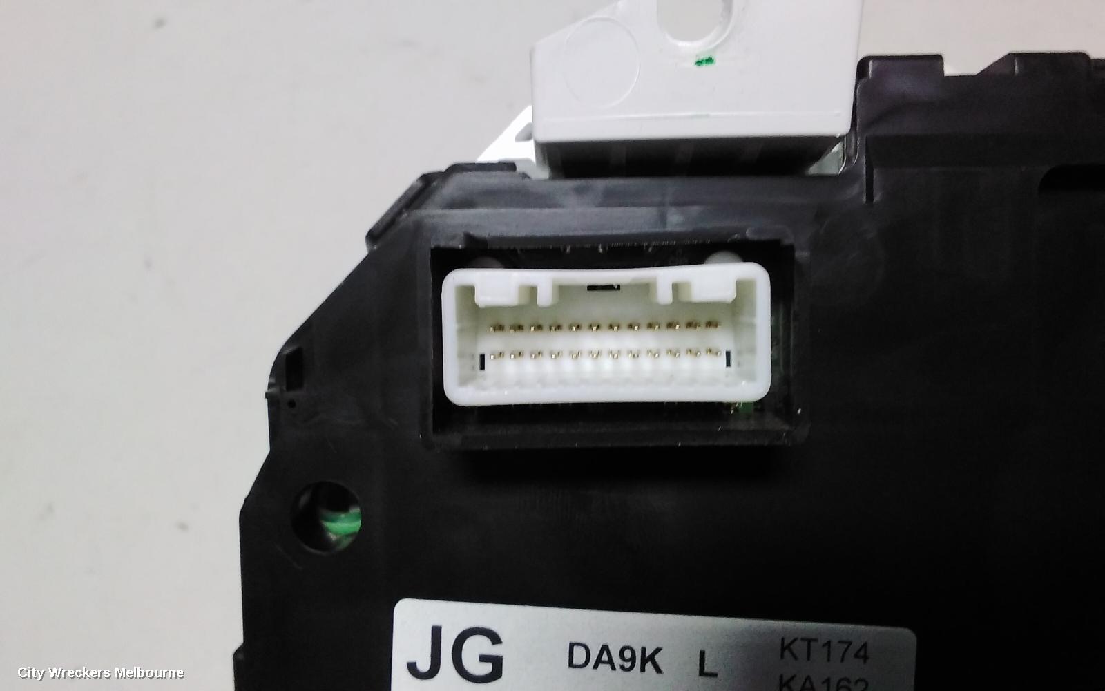MAZDA CX3 INSTRUMENT CLUSTER, INSTRUMENT CLUSTER, PETROL, AUTO T/M, NEO/MAXX, DK, 03/2015 - 05/2018