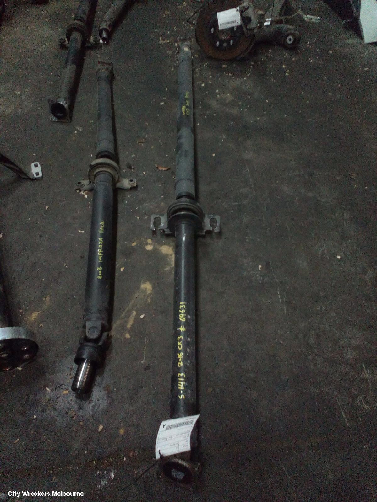 MAZDA CX3 REAR DRIVE SHAFT, DK, 03/2015 ONWARDS