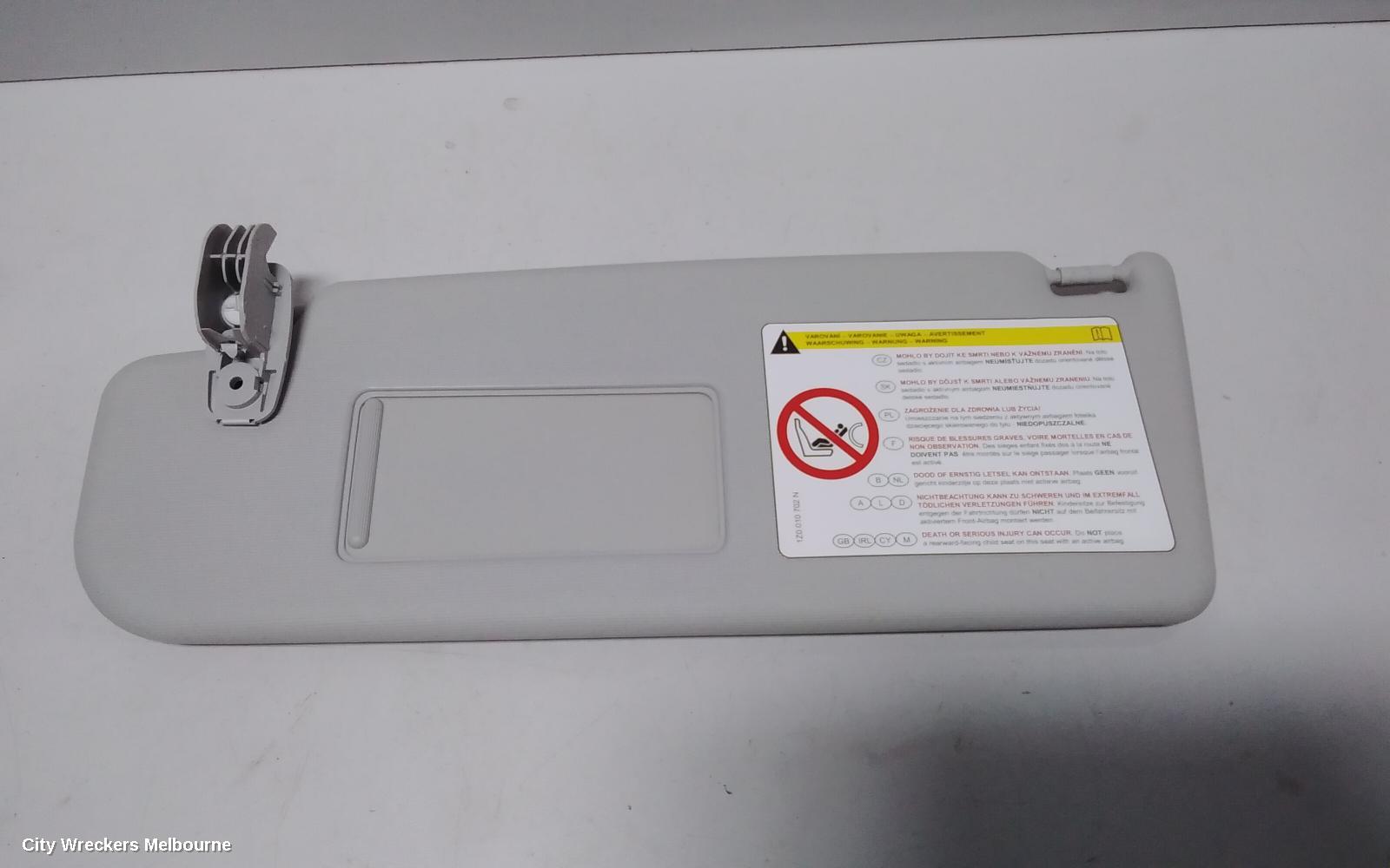 SKODA OCTAVIA SUNVISOR, 1Z, LH SIDE, 01/2004 - 10/2013
