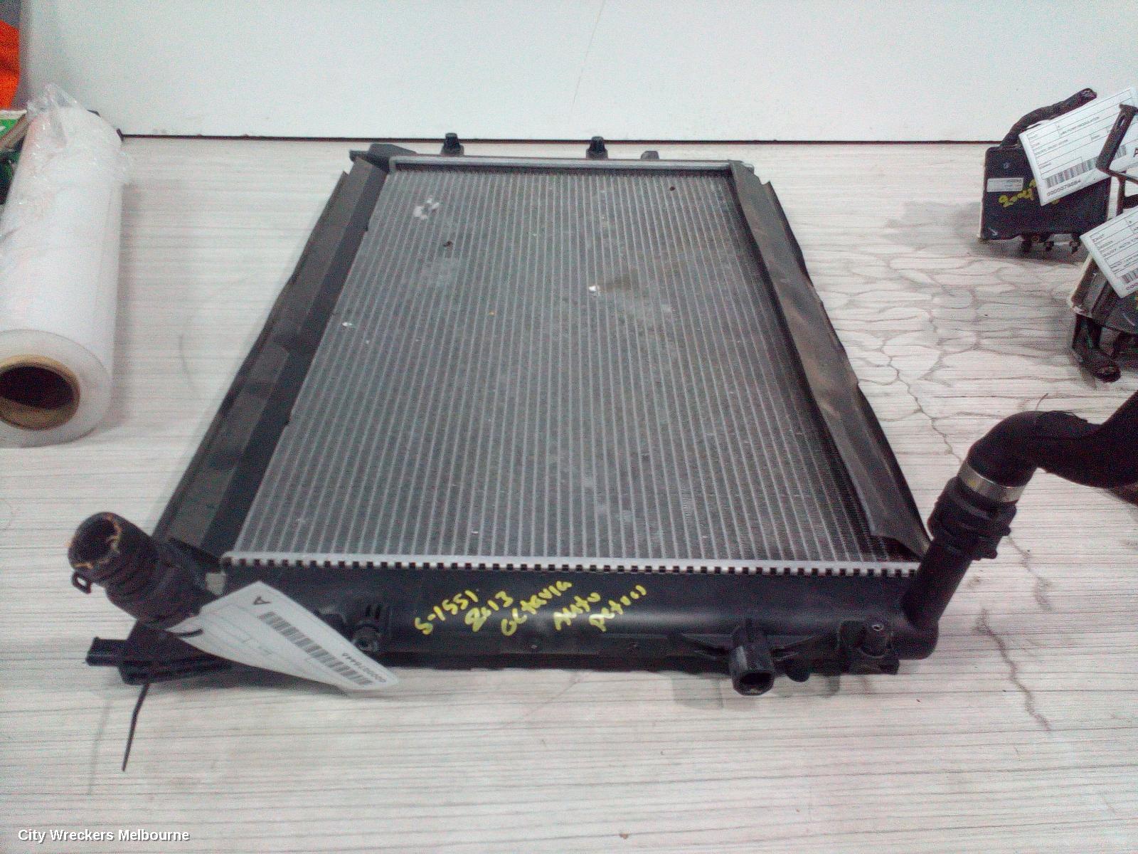 SKODA OCTAVIA RADIATOR, PRIMARY RADIATOR (CLOSEST TO ENGINE), 1.4, PETROL, CHPA/CZDA, NE, 09/2013 - 09/2020