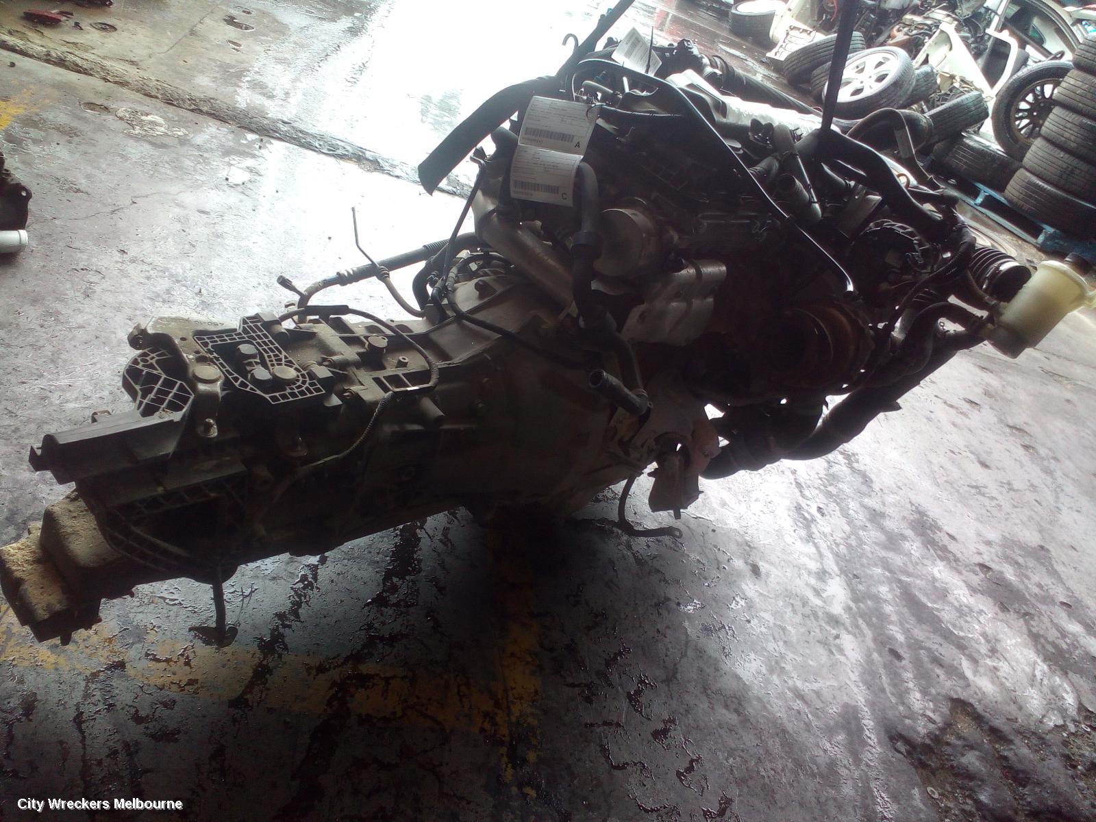 MAZDA BT50 TRANS/GEARBOX, MANUAL, 2WD, DIESEL, 2.2/3.2, NORMAL SUMP TYPE, PIN TYPE, UP-UR, 01/2012 - 05/2017