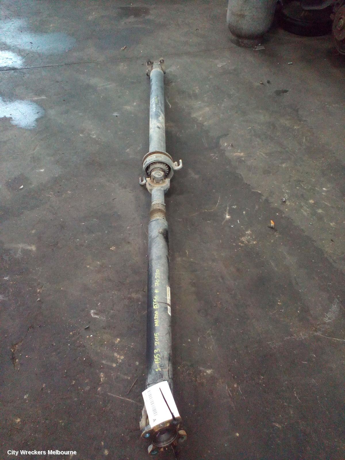 MAZDA BT50 REAR DRIVE SHAFT, 2.2/3.2, DIESEL, MANUAL, 2WD, UP/UR, 10/2011 - 06/2020
