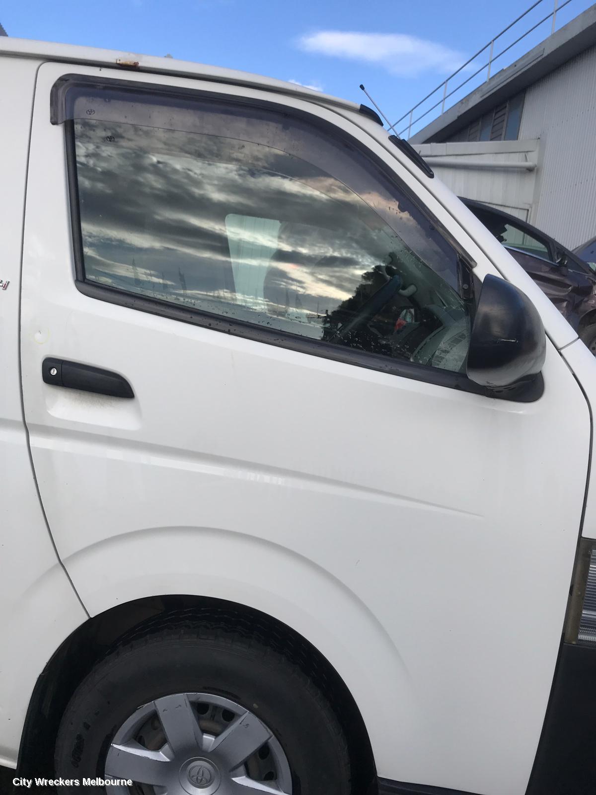 TOYOTA HIACE LEFT FRONT WINDOW REG/MOTOR, DOOR REG AND MOTOR ASSY, TRH/KDH, 03/2005 - 04/2019