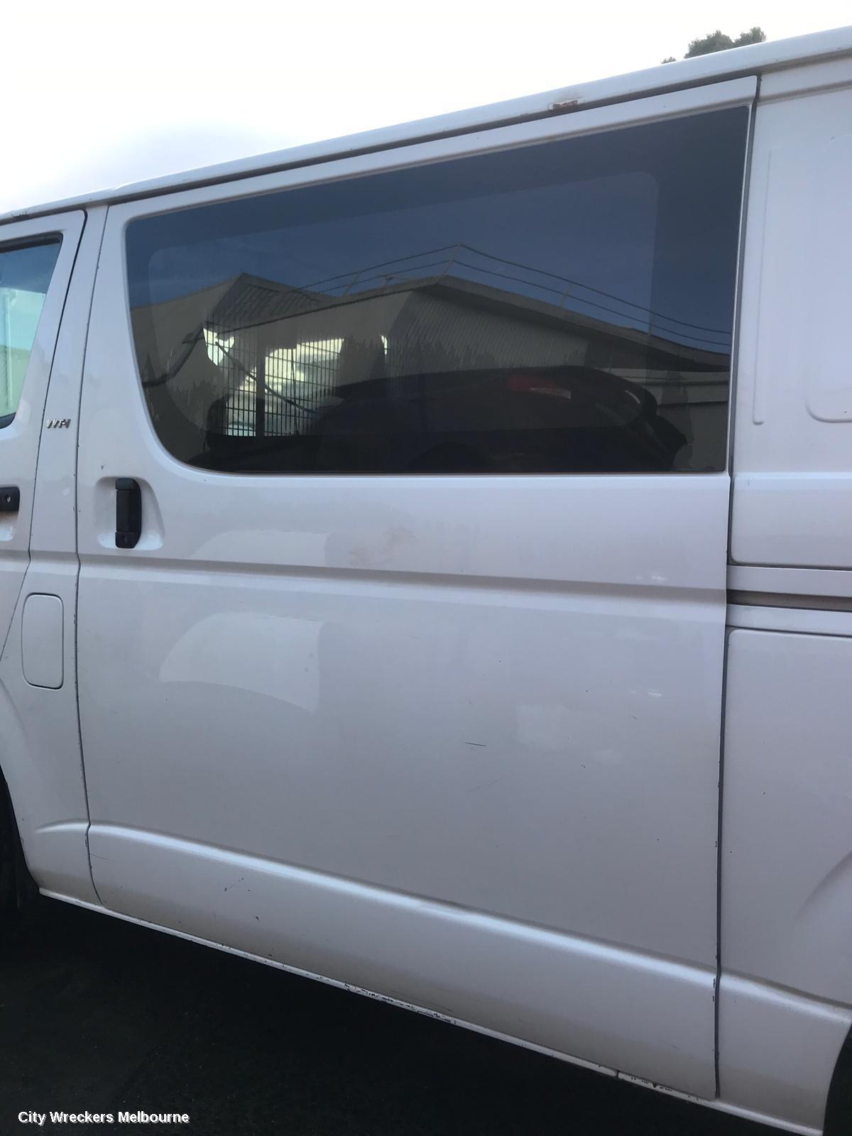 TOYOTA HIACE LEFT FRONT WINDOW REG/MOTOR, DOOR REG AND MOTOR ASSY, TRH/KDH, 03/2005 - 04/2019