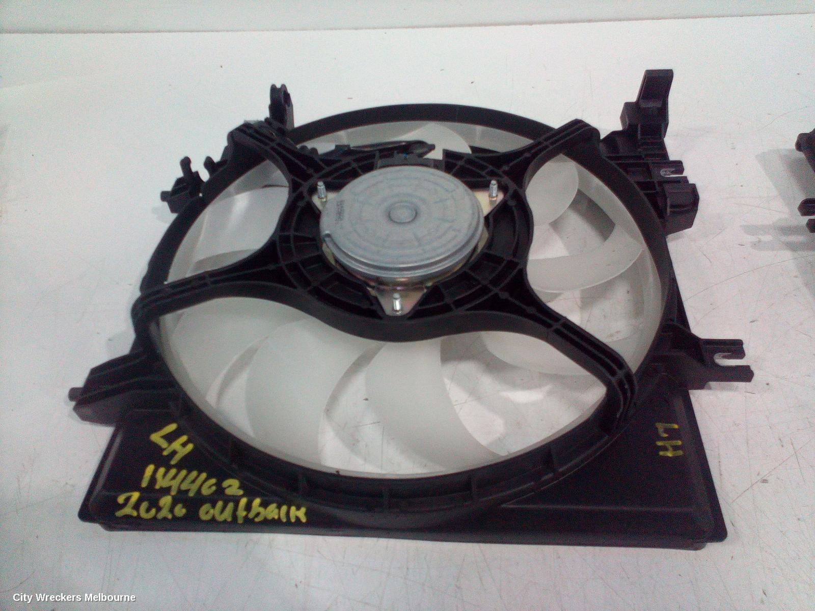 SUBARU OUTBACK FAN, A/C FAN, 2.5, PETROL, 6TH GEN, 08/2014 - 12/2020