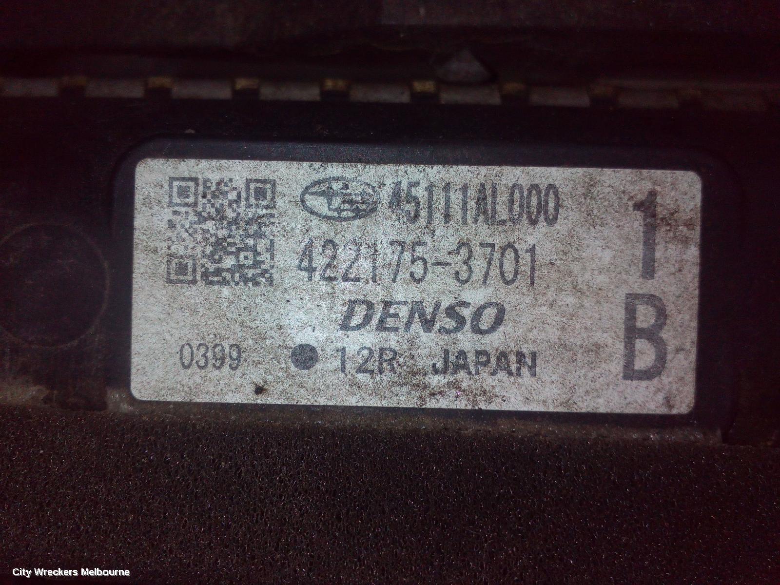 SUBARU OUTBACK RADIATOR, AUTO, 3.6, EZ35, PETROL, 6TH GEN, 08/2014 - 12/2020