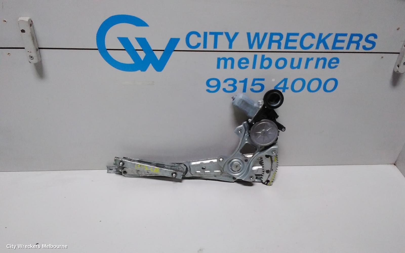 NISSAN PATHFINDER LEFT REAR WND REG/MOTOR, R52, 06/2013 - 04/2021