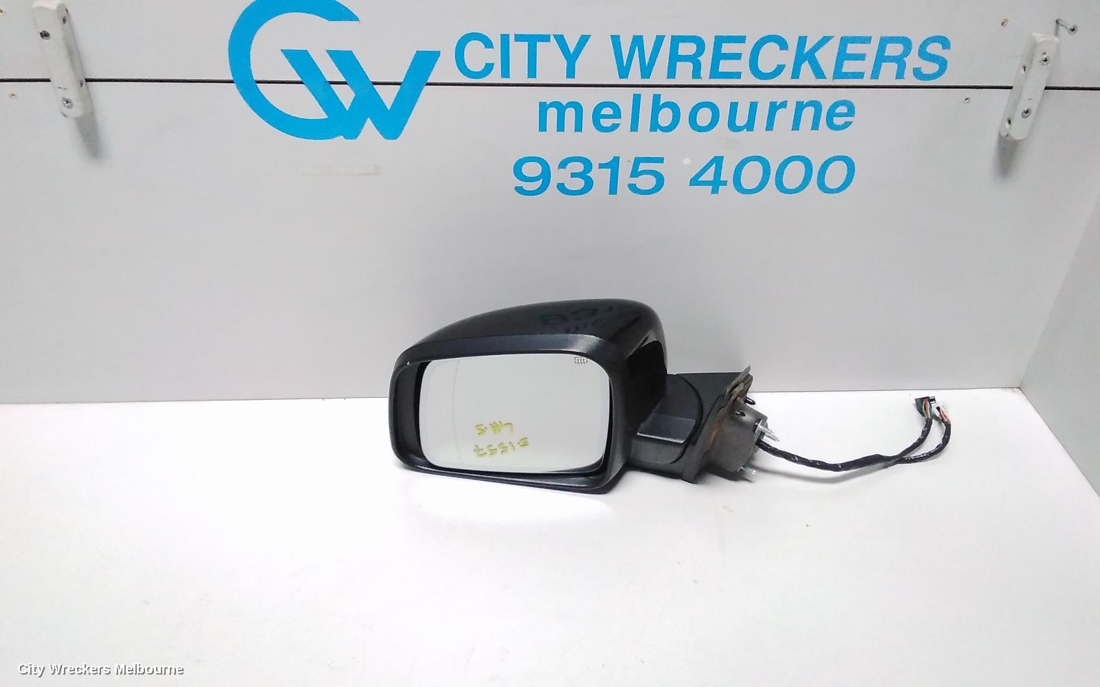 JEEP GRANDCHEROKEE LEFT DOOR MIRROR, W/ MEMORY, AUTO DIM, NON INDICATOR, NON BLIND SPOT, COLOUR CODED, WK, 10/2010 - 03/2013