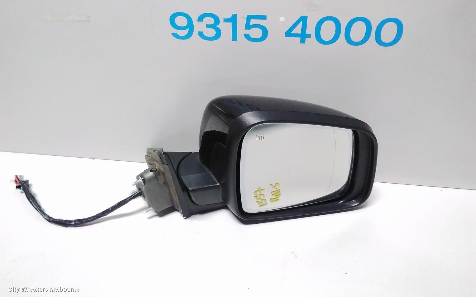 JEEP GRANDCHEROKEE RIGHT DOOR MIRROR, W/ MEMORY, AUTO DIM, NON INDICATOR, NON BLIND SPOT, COLOUR CODED, WK, 10/2010 - 03/2013
