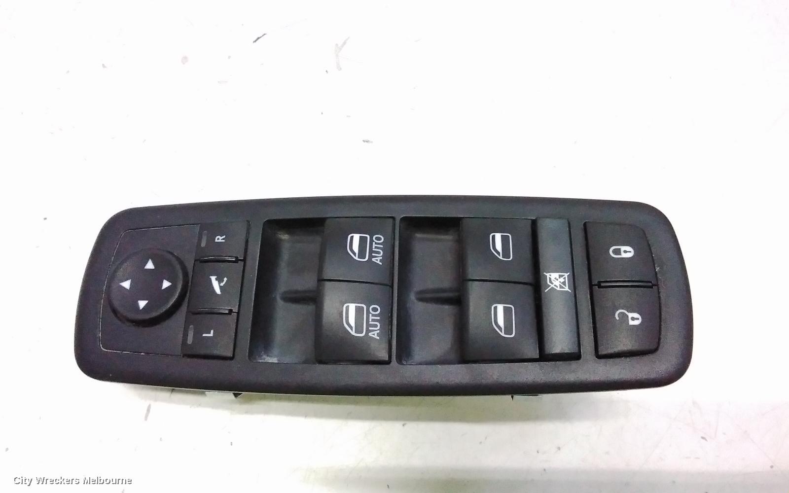 JEEP GRANDCHEROKEE PWR DR WIND SWITCH, RH FRONT (MASTER SWITCH), WK, 10/2010 ONWARDS