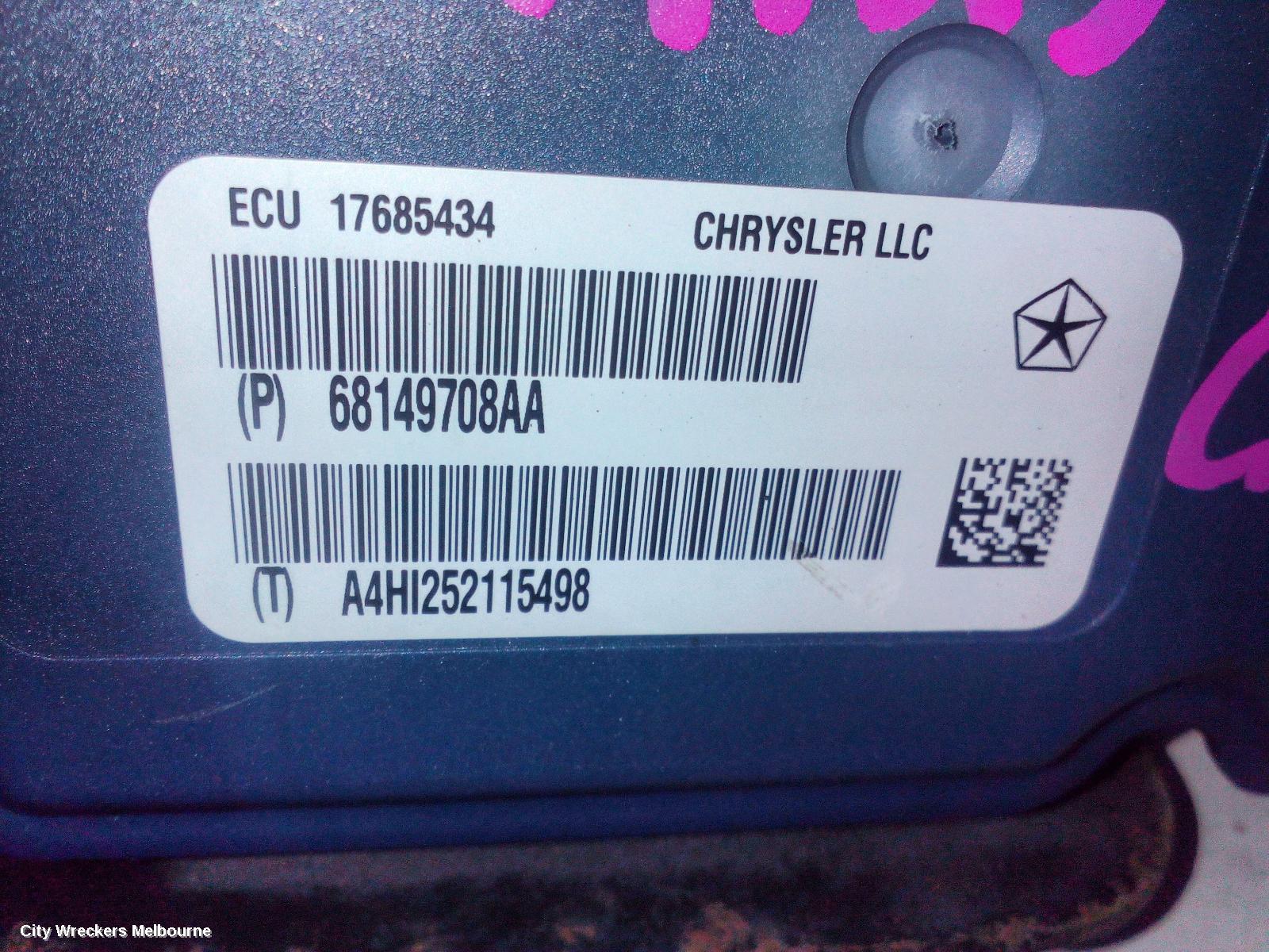 JEEP GRANDCHEROKEE ABS PUMP/MODULATOR, WK, 10/2010 - 02/2022