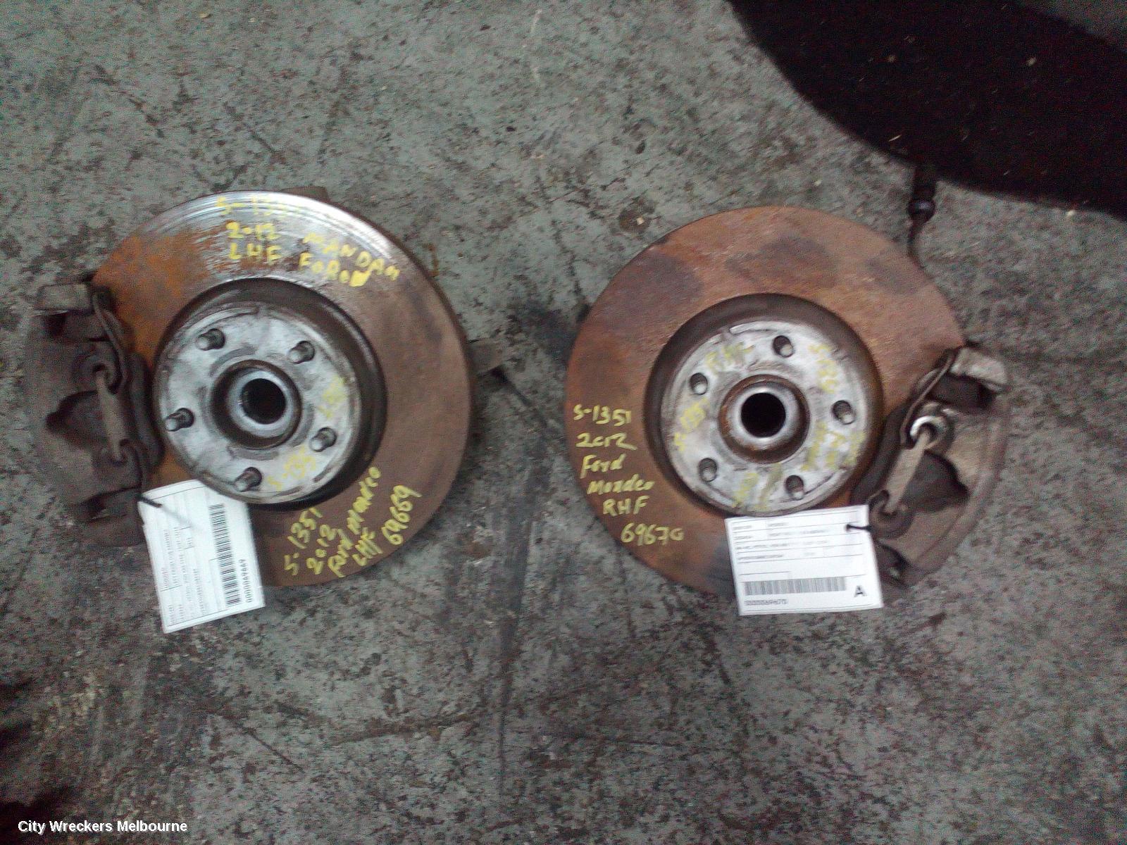 FORD MONDEO LEFT FRONT HUB ASSEMBLY, MA-MC, PETROL, NON ABS TYPE, 10/2007 - 12/2014