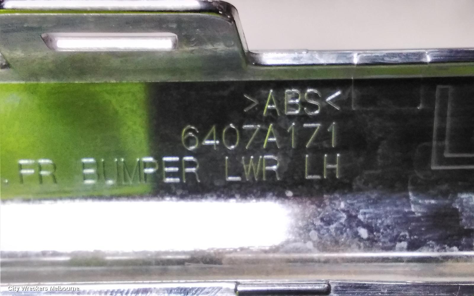 MITSUBISHI ASX, 05/2010 ONWARDS, BUMPER CHOROM LH: 69681