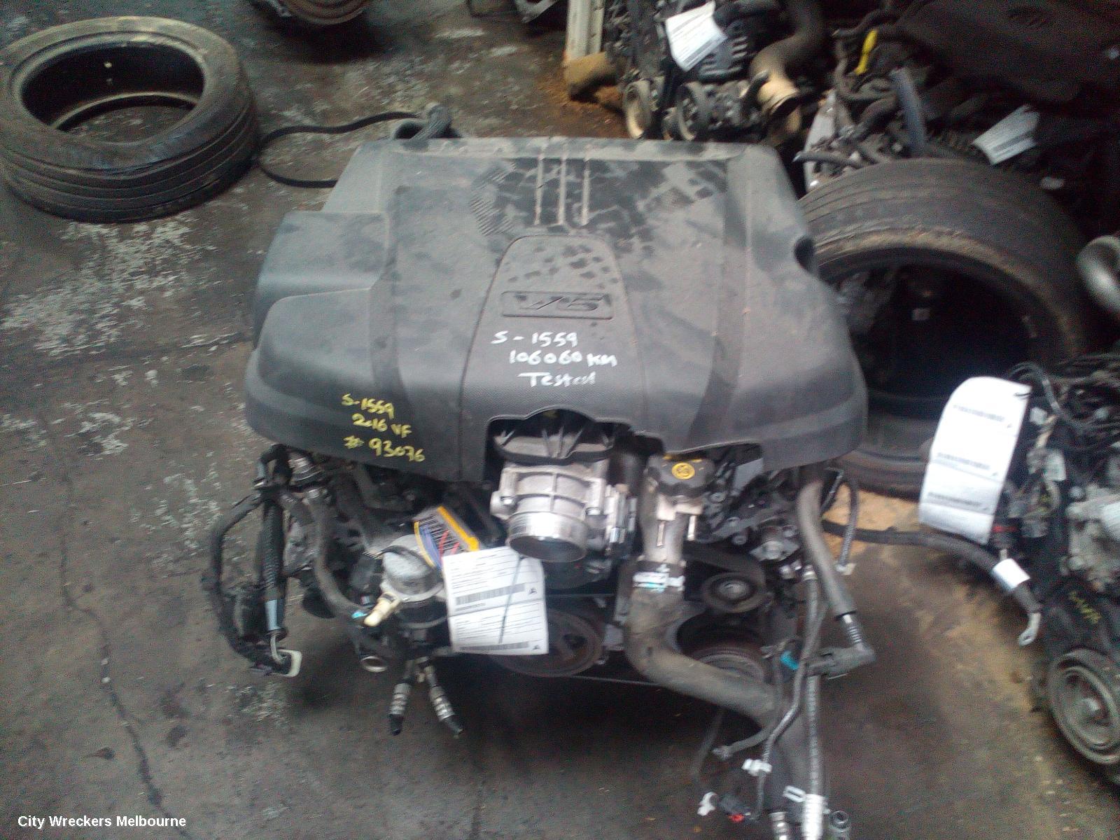 HOLDEN COMMODORE ENGINE, 3.0 SIDI, LFW, VF, 05/2013 - 12/2017