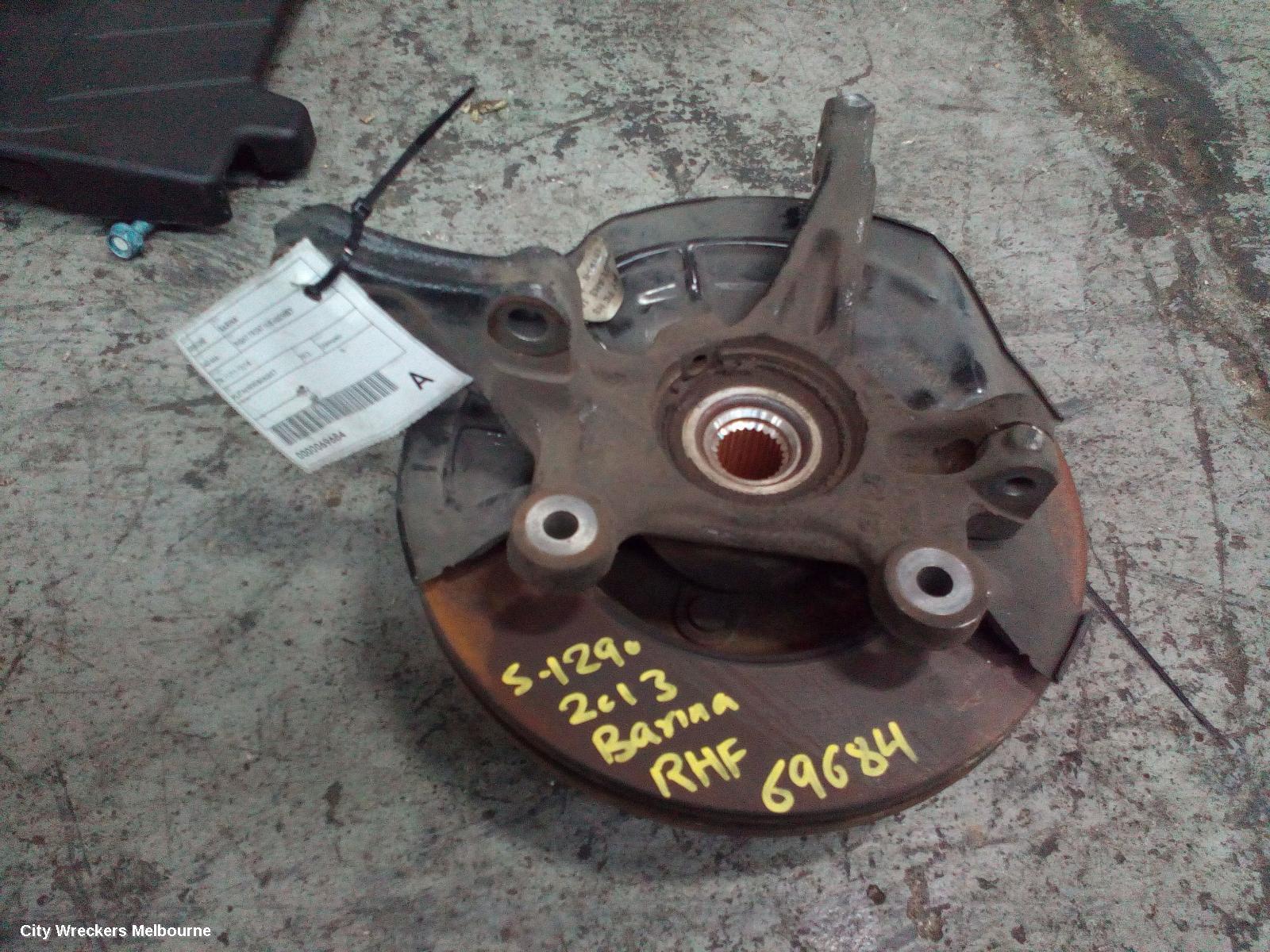 HOLDEN BARINA RIGHT FRONT HUB ASSEMBLY, TM, 11/2011 - 12/2018