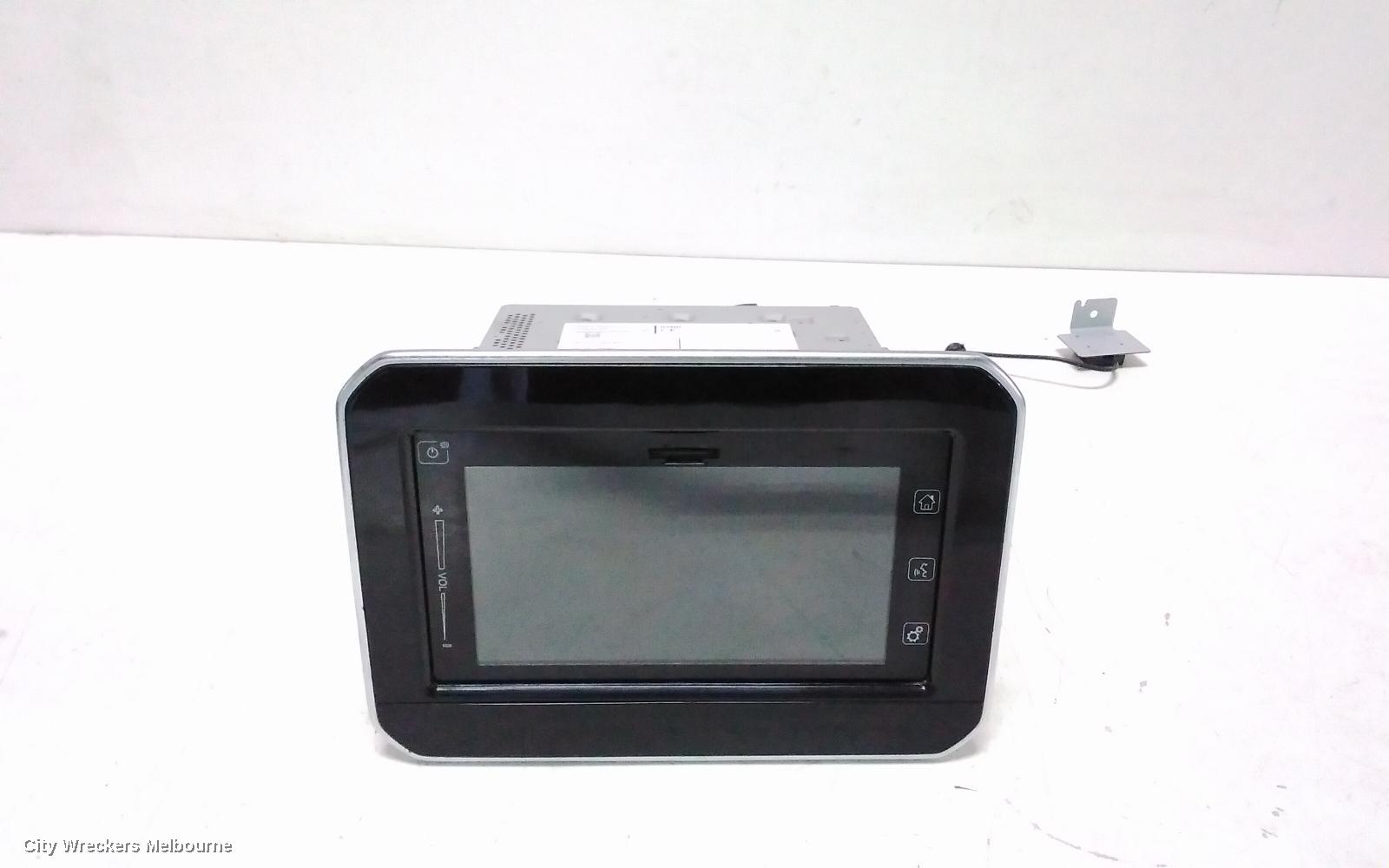 SUZUKI IGNIS RADIO/CD/DVD/SAT/TV, DISPLAY UNIT, 7IN TOUCH SCREEN, SAT NAV TYPE, MF, 11/2016 ONWARDS