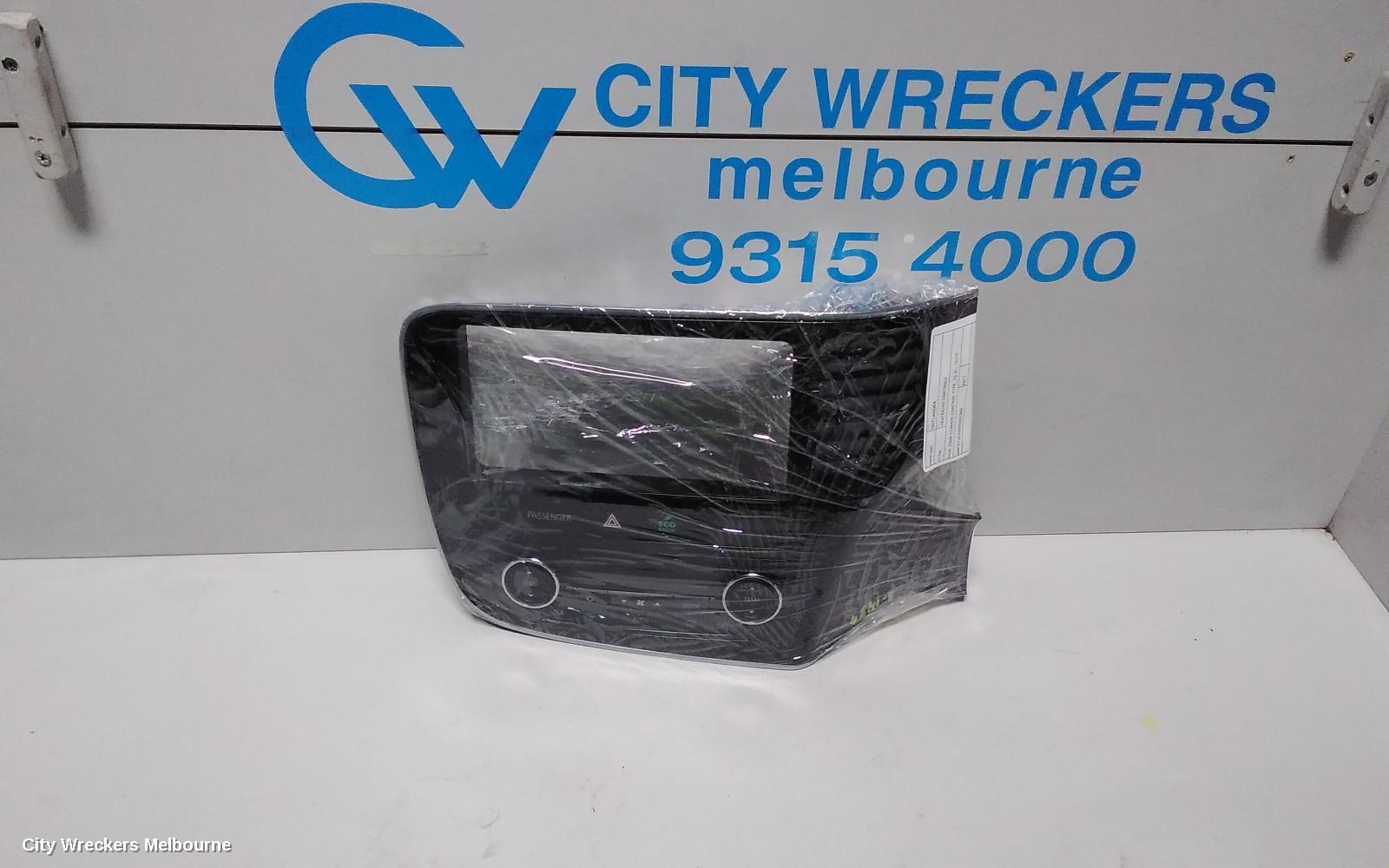 MITSUBISHI OUTLANDER HEATER/AC CONTROLS, DUAL ZONE CLIMATE CONTROL TYPE, ZJ-ZL, 10/2012 ONWARDS