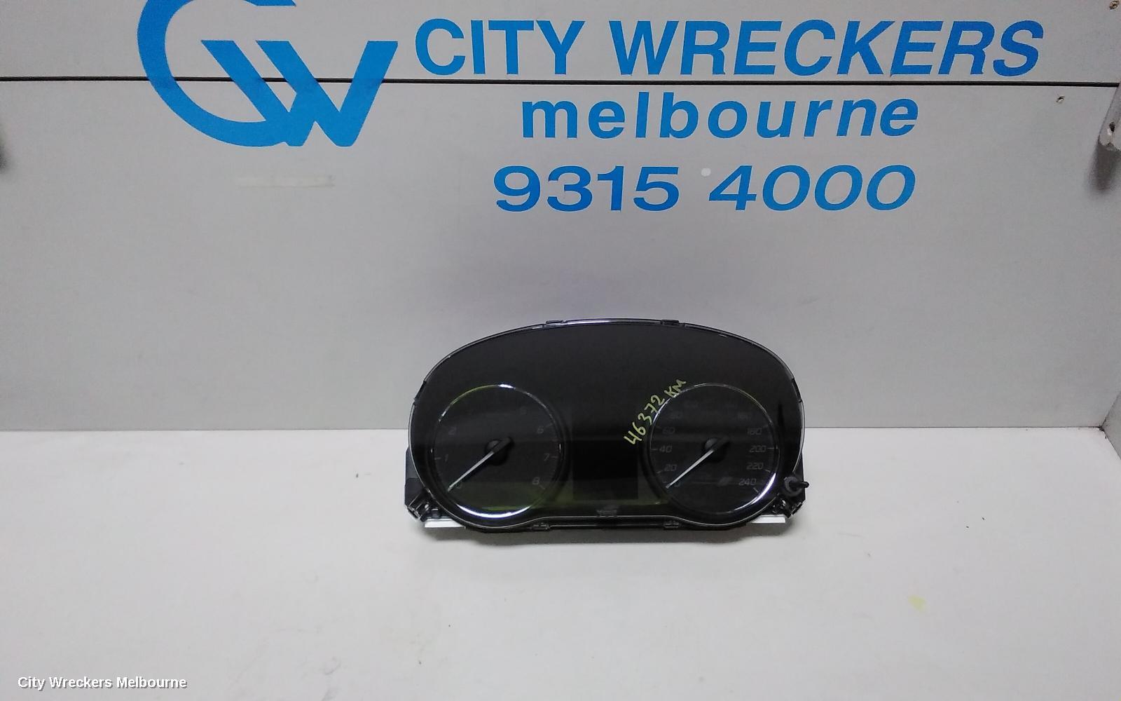 MITSUBISHI OUTLANDER INSTRUMENT CLUSTER, PETROL, AUTO T/M, ZJ-ZK, 10/2012 - 03/2018