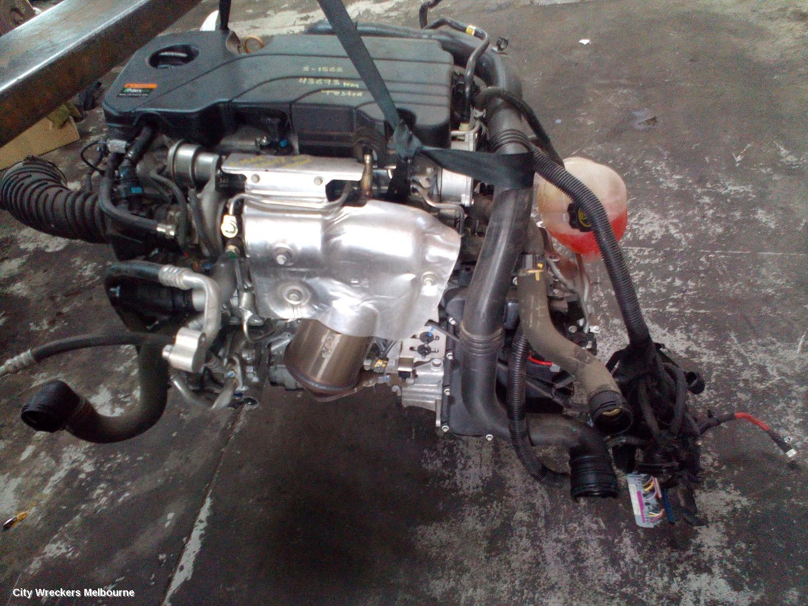 HOLDEN ASTRA TRANS/GEARBOX, AUTO, PETROL, 1.4, TURBO, 7NKS CODE, BK-BL, 09/2016 - 12/2020