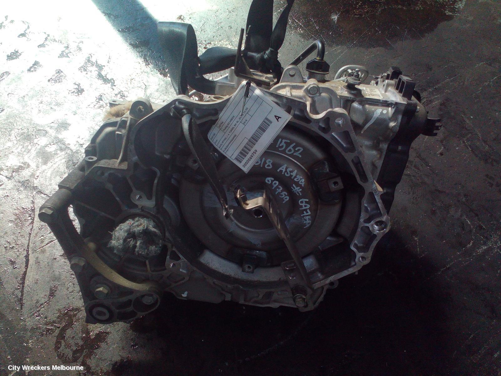 HOLDEN ASTRA TRANS/GEARBOX, AUTO, PETROL, 1.4, TURBO, 7NKS CODE, BK-BL, 09/2016 - 12/2020