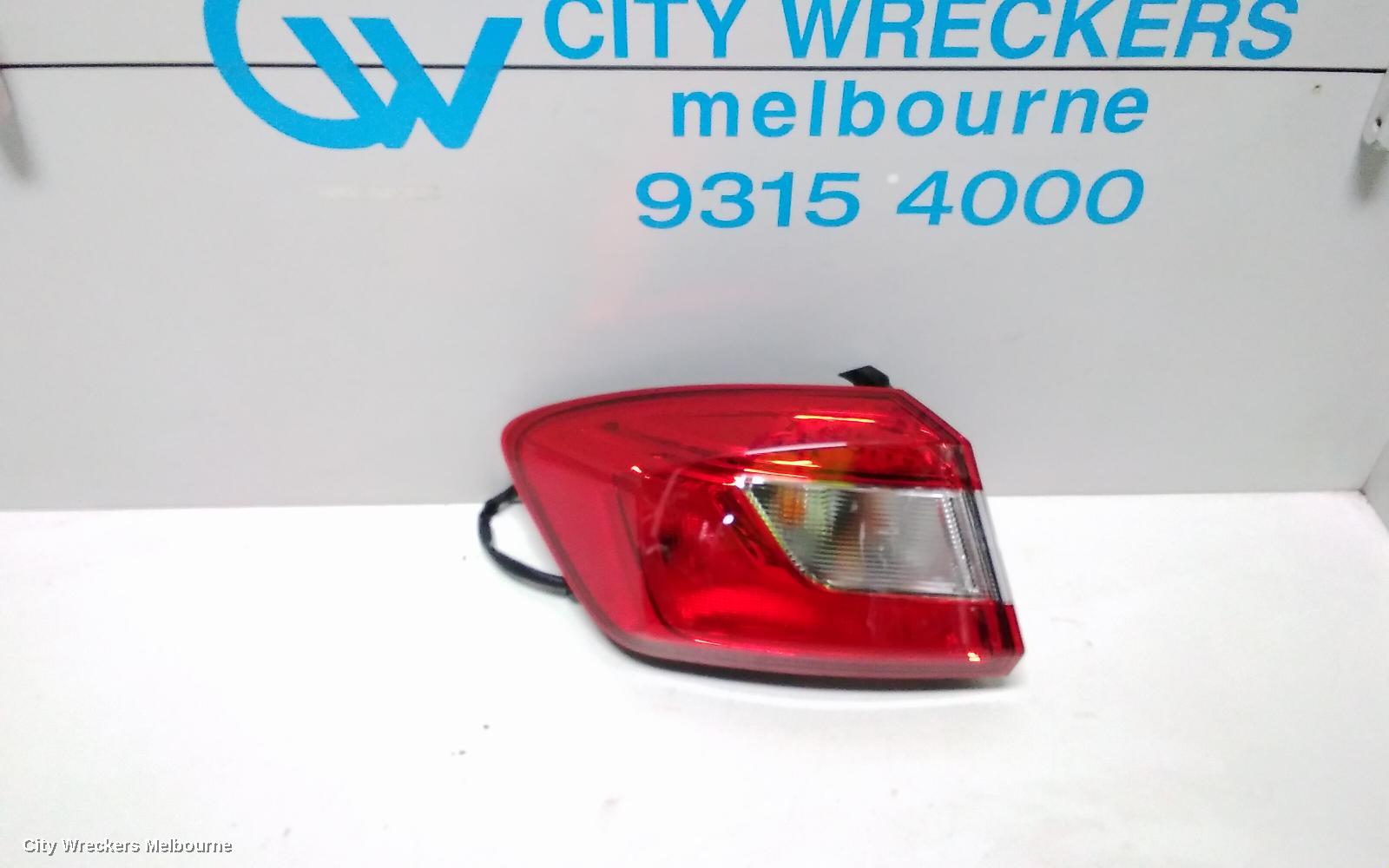 HOLDEN ASTRA LEFT TAILLIGHT, BL, SEDAN, 05/2017 - 12/2020