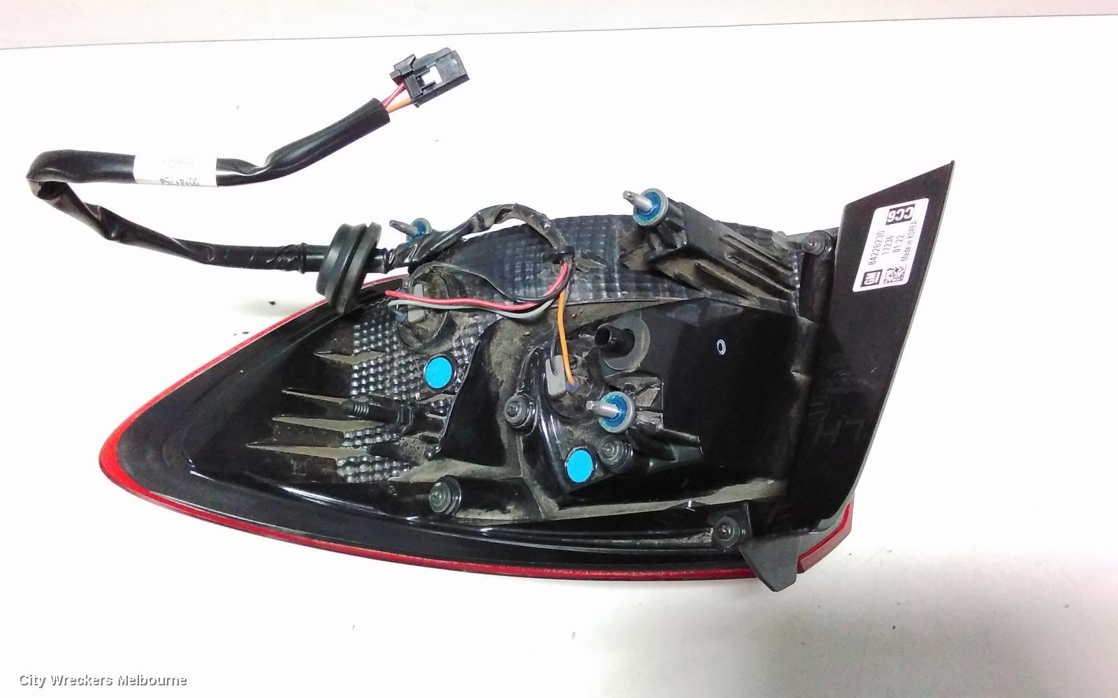 HOLDEN ASTRA LEFT TAILLIGHT, BL, SEDAN, 05/2017 - 12/2020