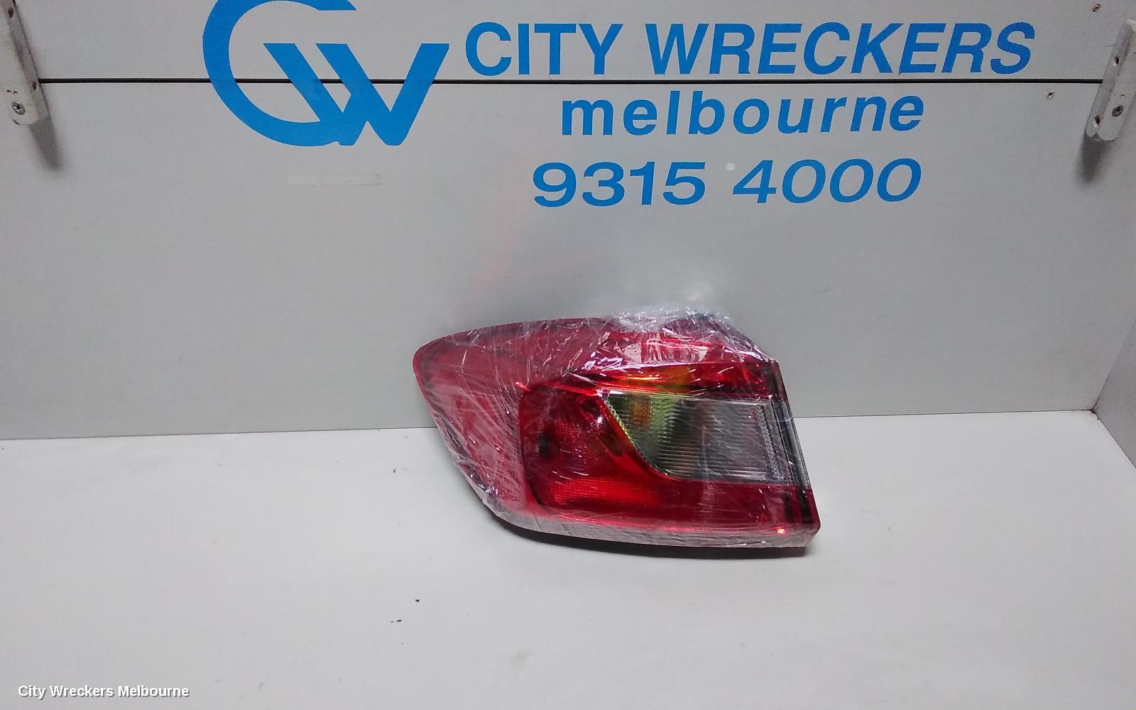 HOLDEN ASTRA LEFT TAILLIGHT, BL, SEDAN, 05/2017 - 12/2020
