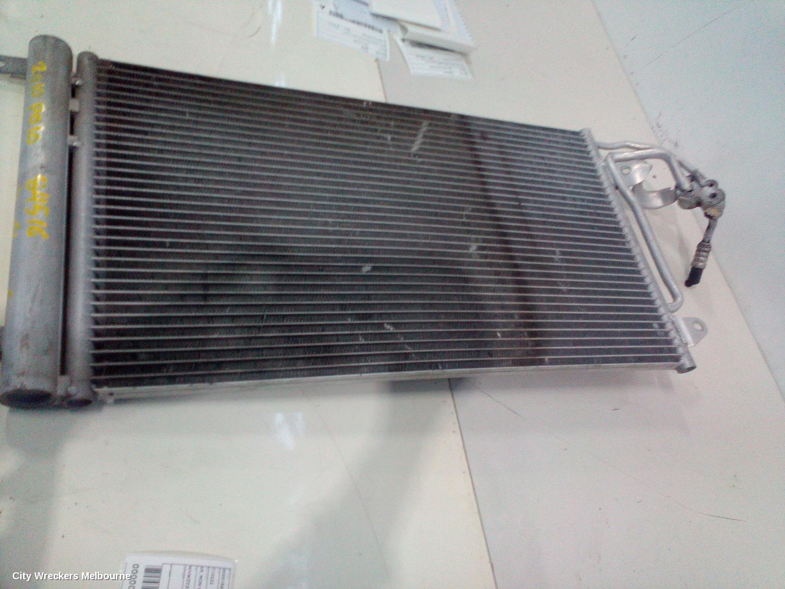 VOLKSWAGEN POLO A/C CONDENSER, 6R, NON GTI, 05/2010 - 09/2017