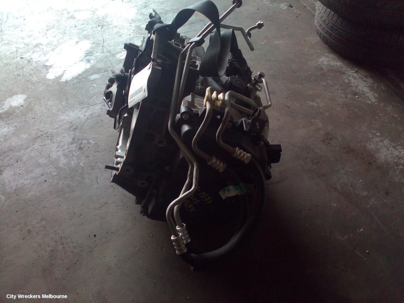 HOLDEN TRAX TRANS/GEARBOX, AUTO, PETROL, 1.8, 4SDW TAG, TJ SERIES, 08/2013 - 09/2016