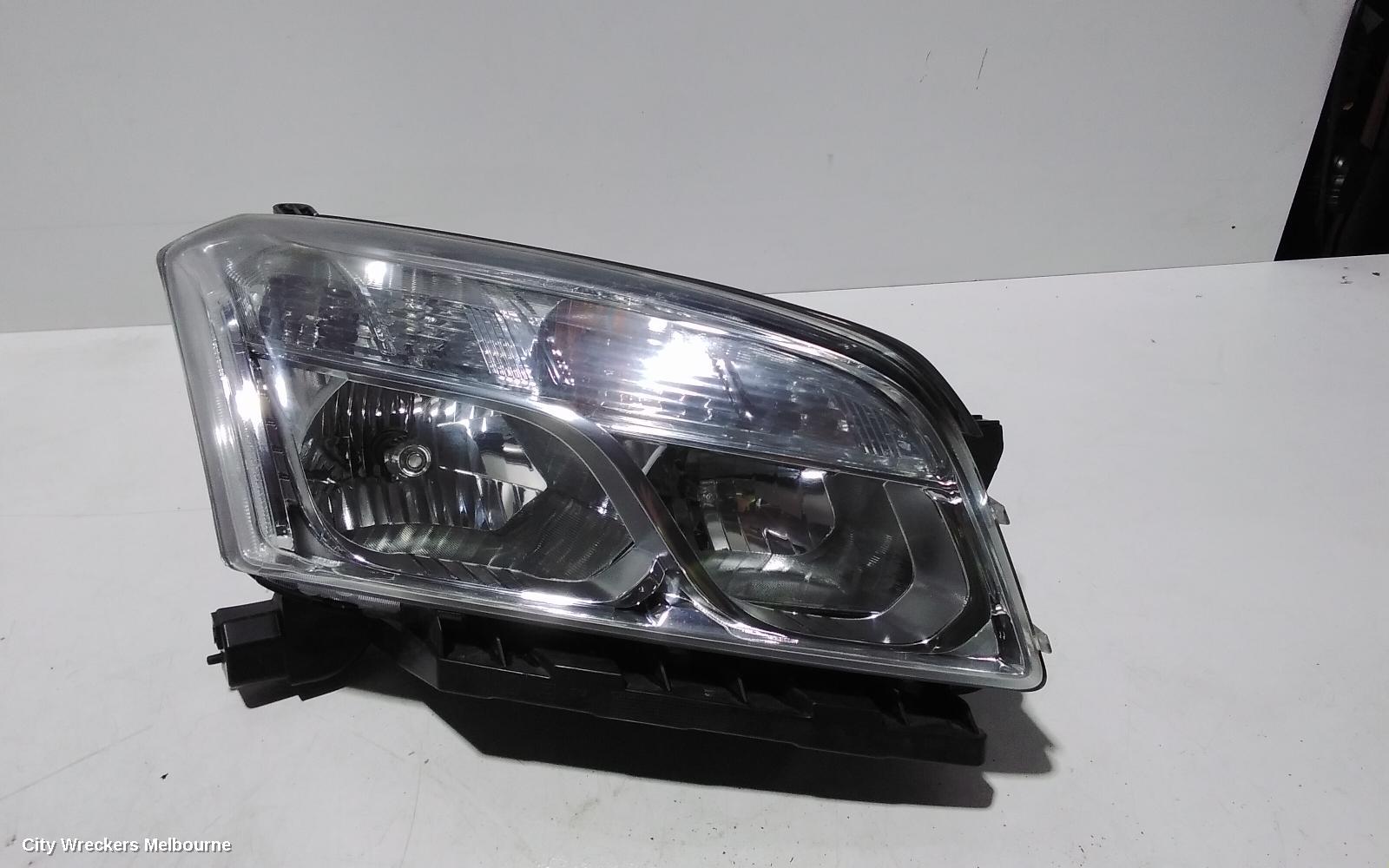 HOLDEN TRAX RIGHT HEADLAMP, TJ SERIES, 08/2013 - 09/2016
