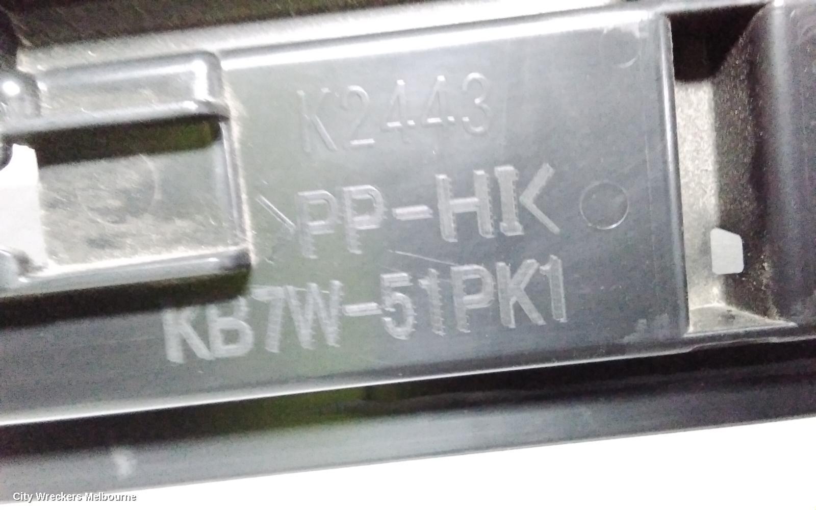 MAZDA CX5 SIDE STEP/SKIRT, RH SIDE, KF, 02/2017 ONWARDS