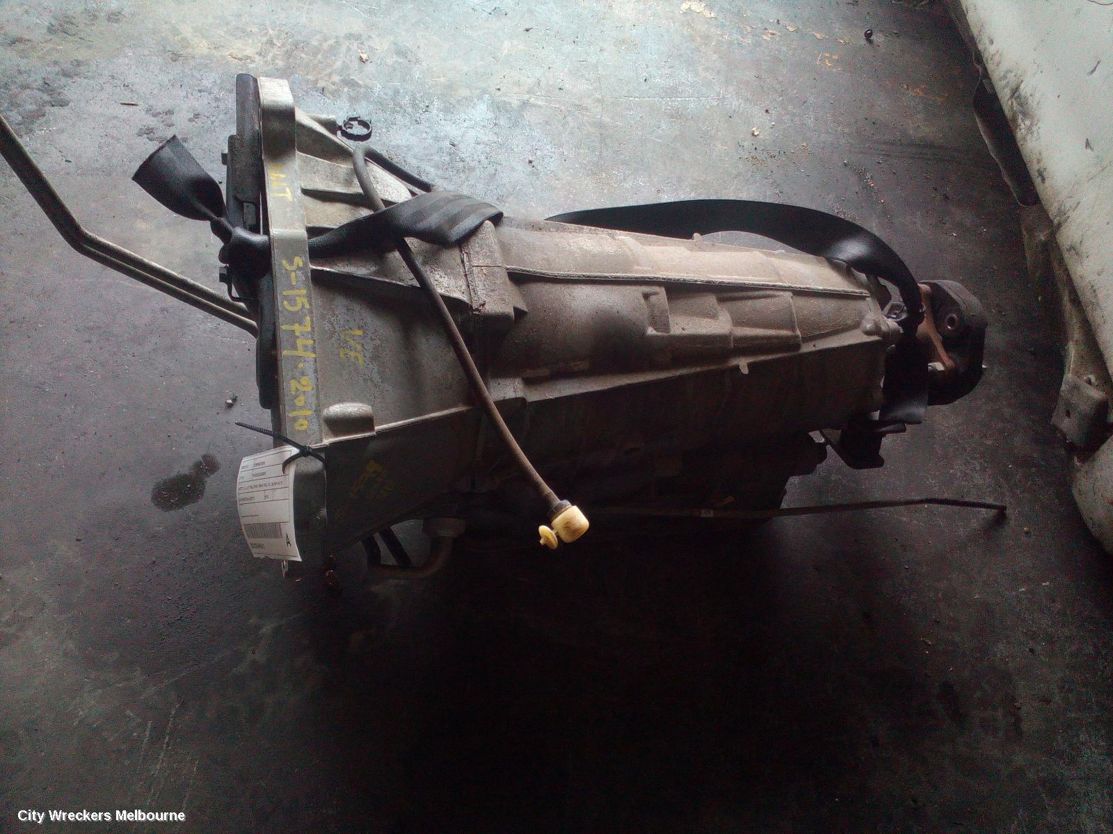 HOLDEN COMMODORE TRANS/GEARBOX, AUTO, 3.6, LLT ENG, MYB, 1BWA TAG, VE, 08/2009 - 04/2013