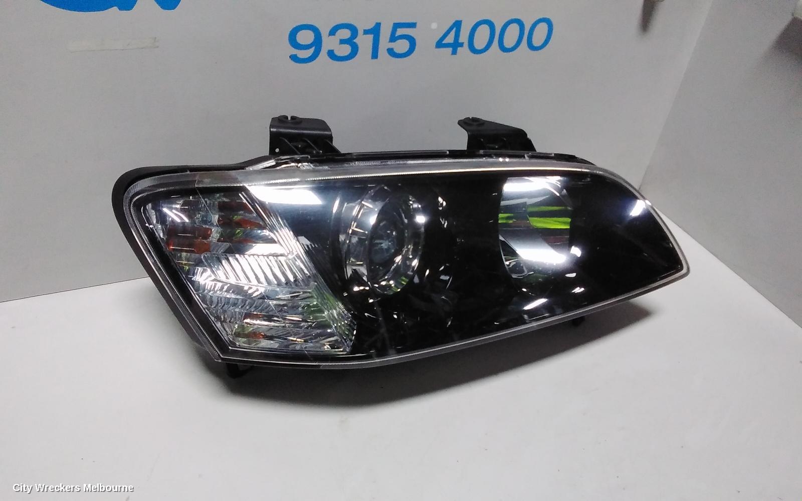 HOLDEN COMMODORE RIGHT HEADLAMP, VE SI, CALAIS/SSV/HSV, 08/2006 - 08/2010