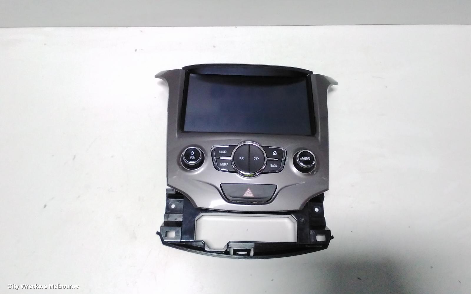 HOLDEN ASTRA RADIO/CD/DVD/SAT/TV, 7IN TOUCHSCREEN, BK-BL, 09/2016 - 12/2020